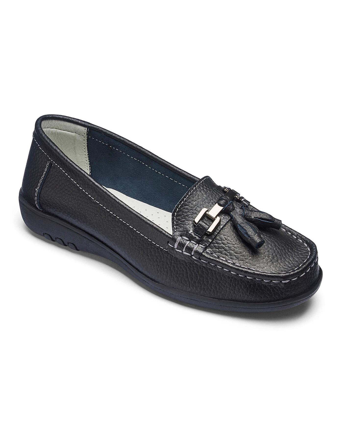 Leather Tassel Loafers EEEEE Fit Oxendales