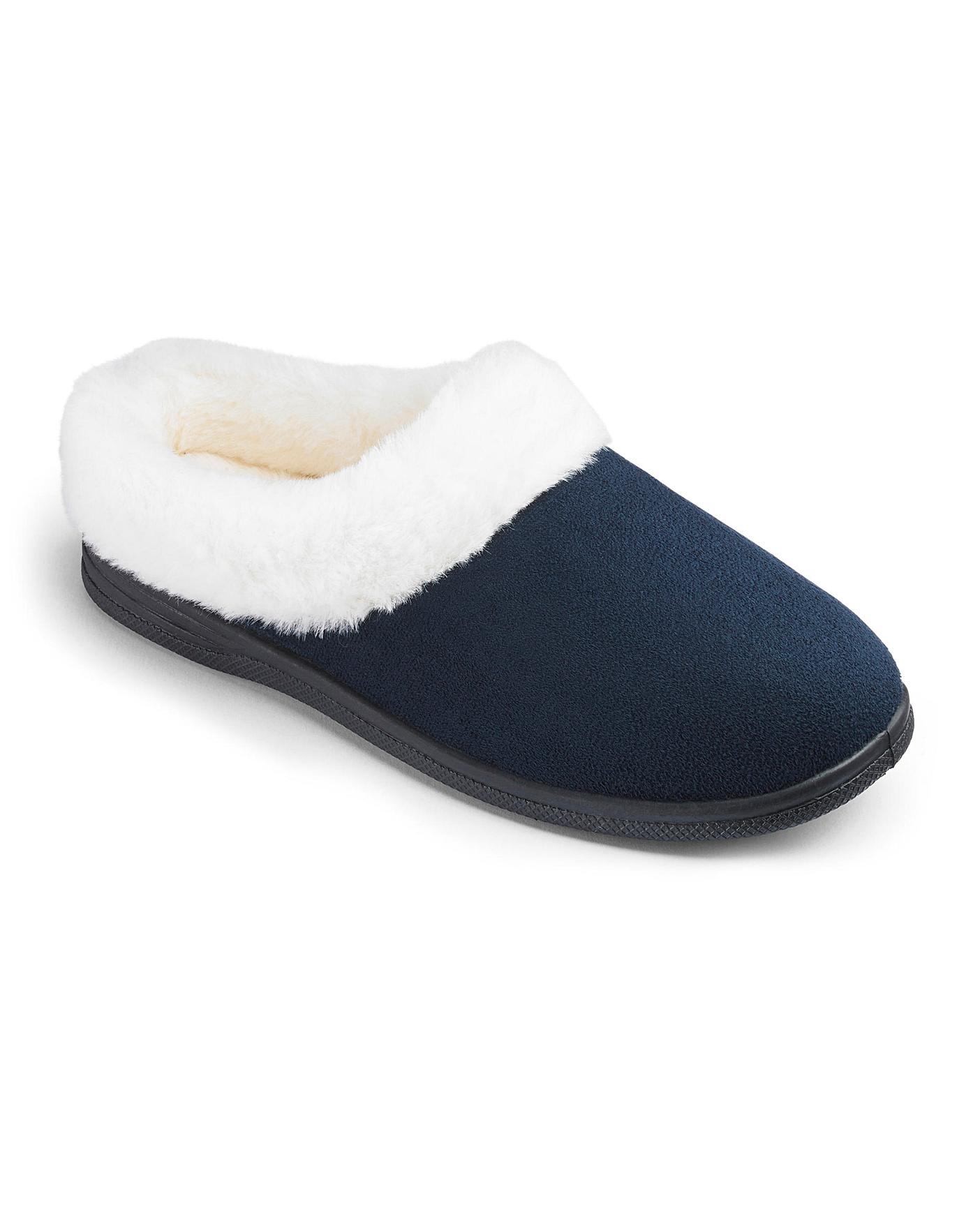 Cushion Walk Mule Slippers E Fit | Oxendales