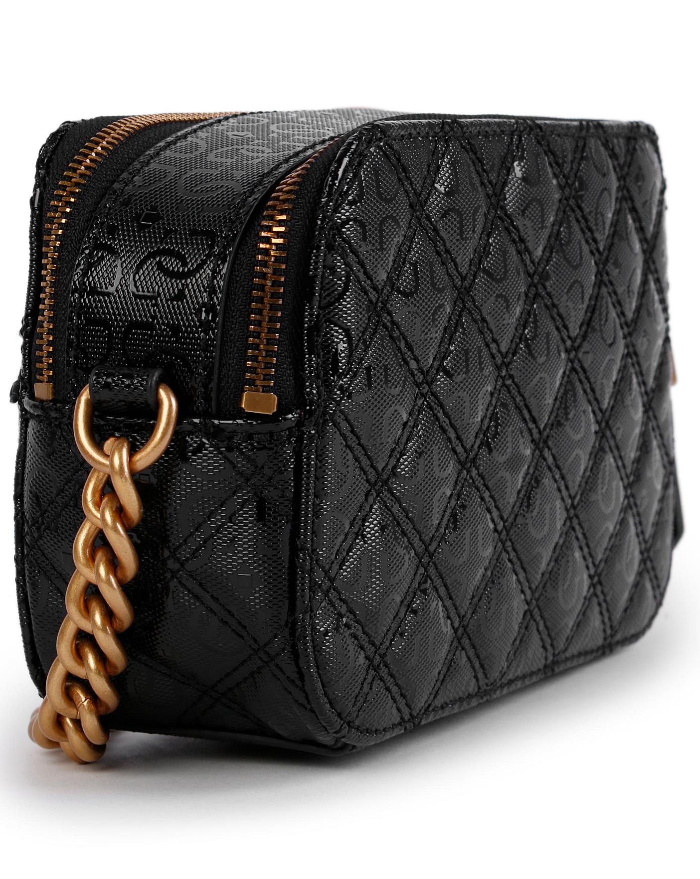 Guess Noelle Quilt Logo CrossBody Bag J D Williams