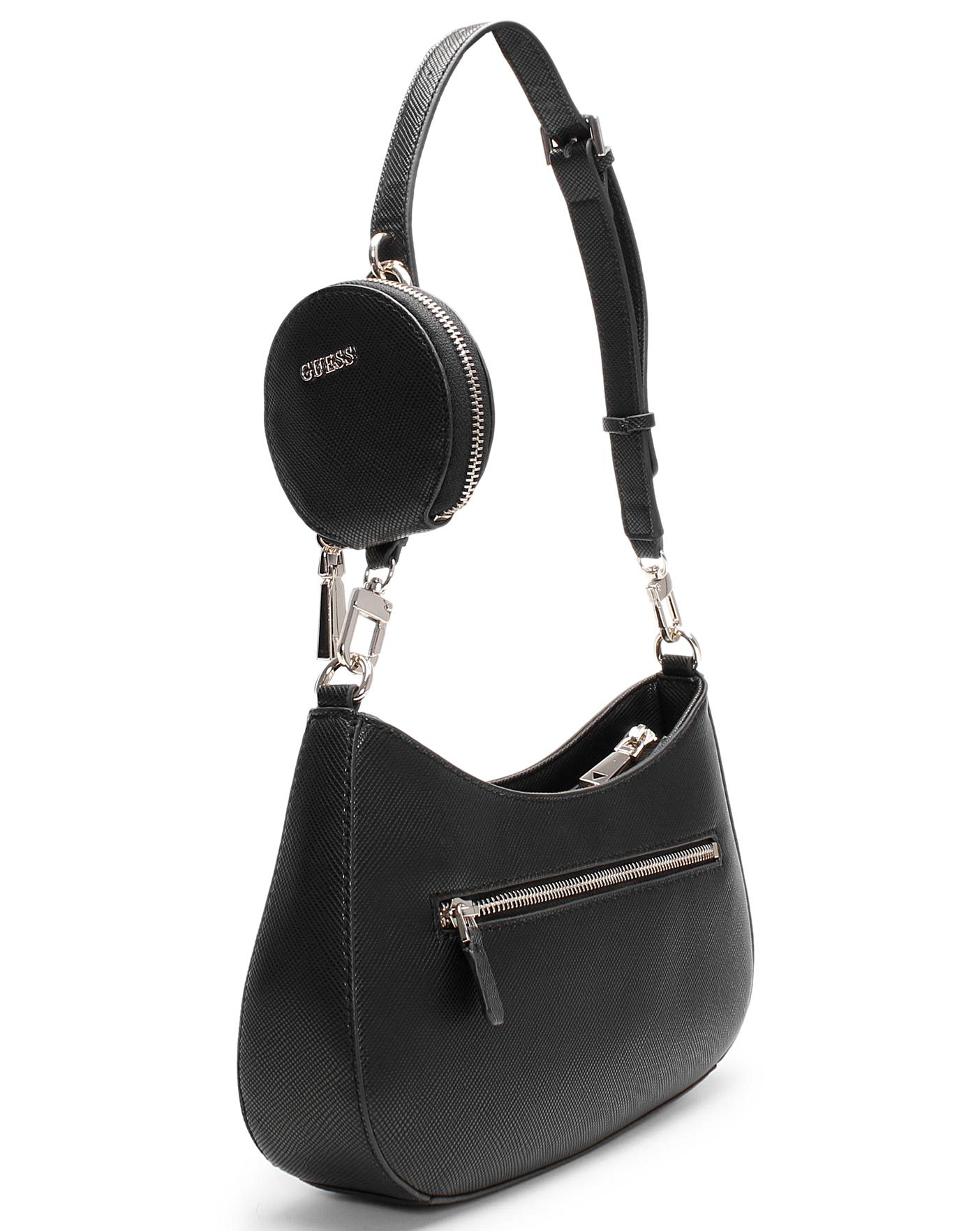 Guess Eco Alexie Top Zip Shoulder Bag J D Williams