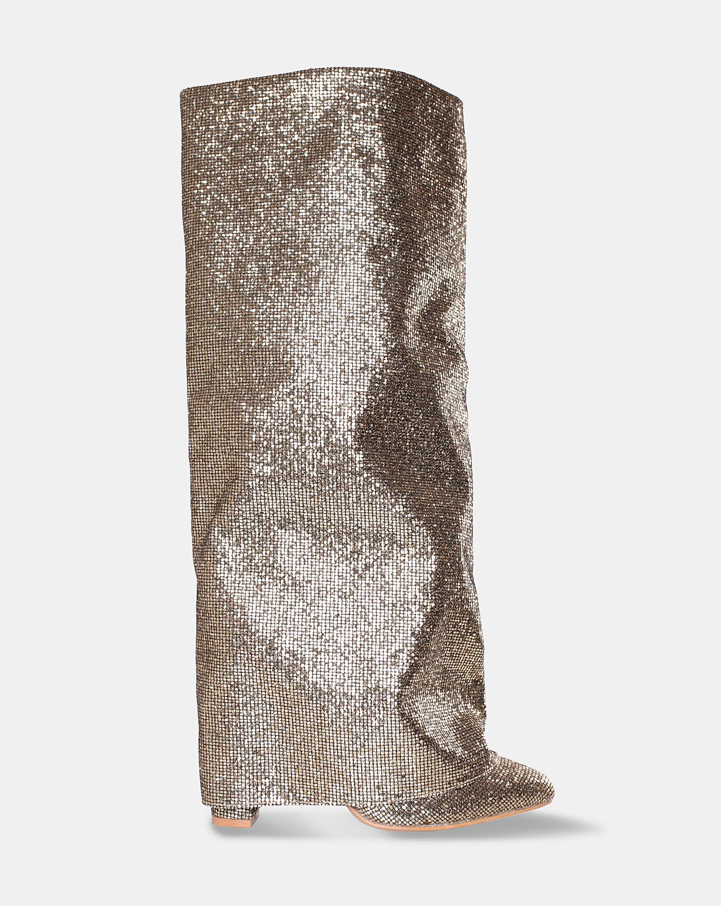 Public desire 2025 glitter boots