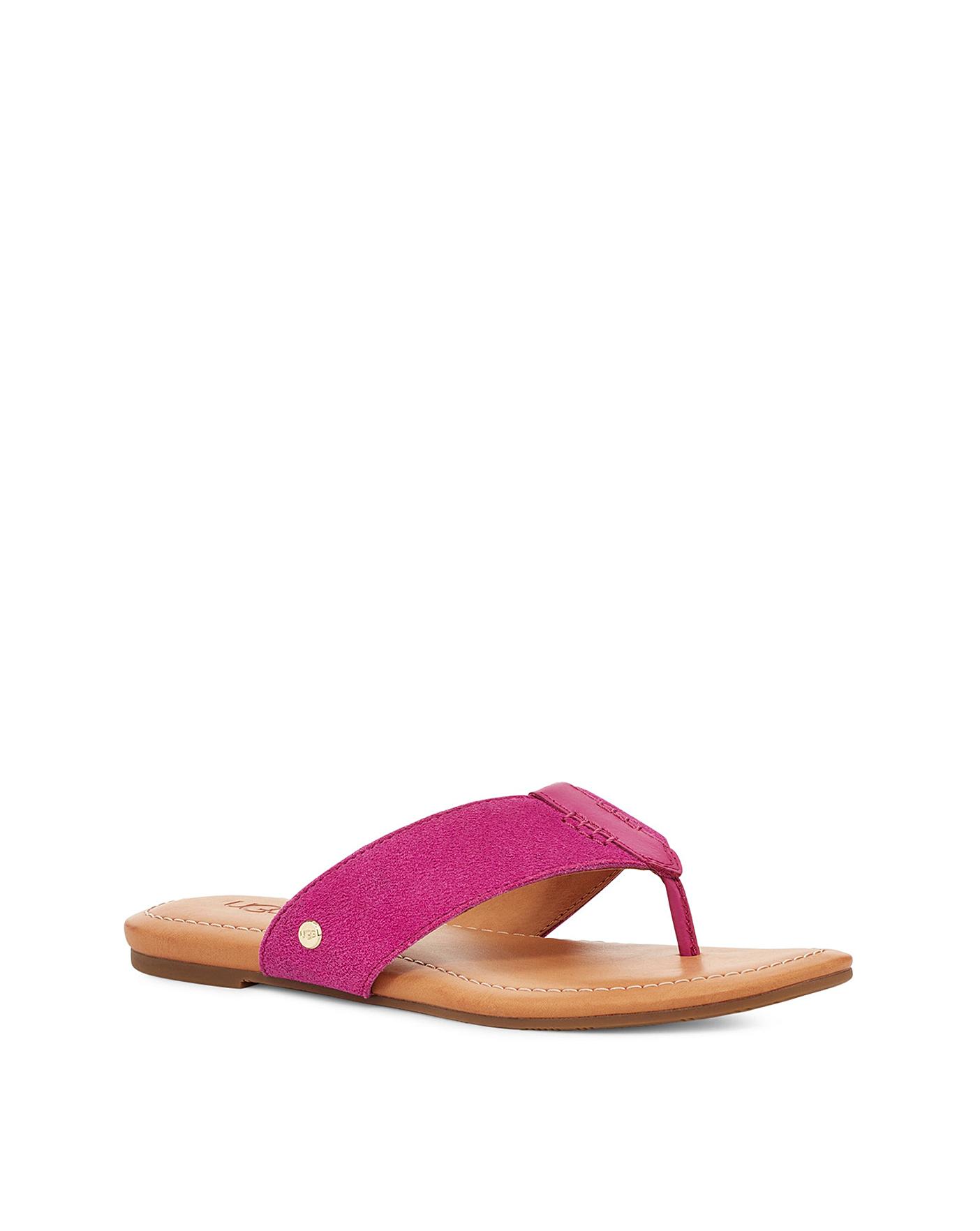 Ugg Carey Flip Flop Toe Sandals Standard | Fashion World