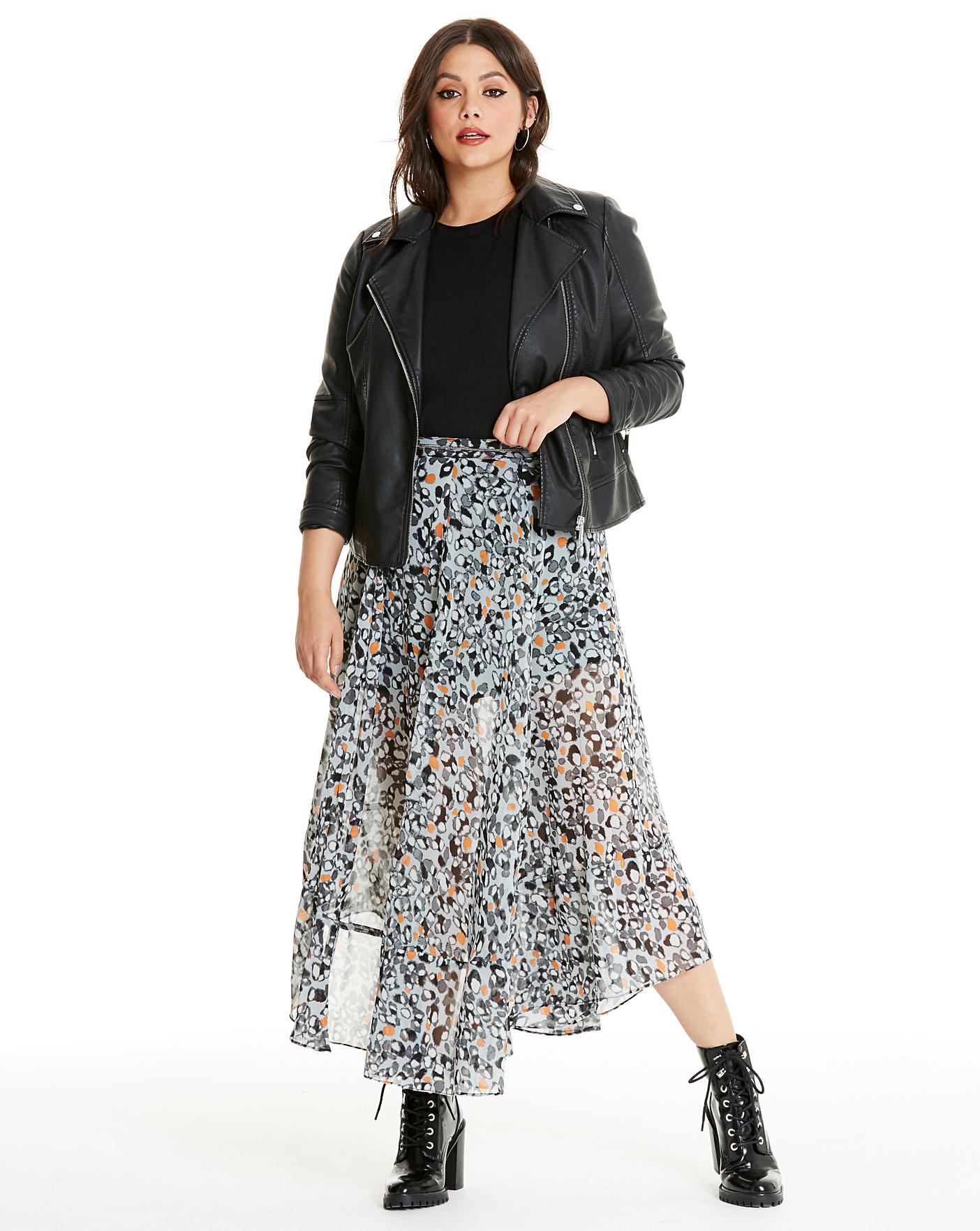 religion maxi skirt