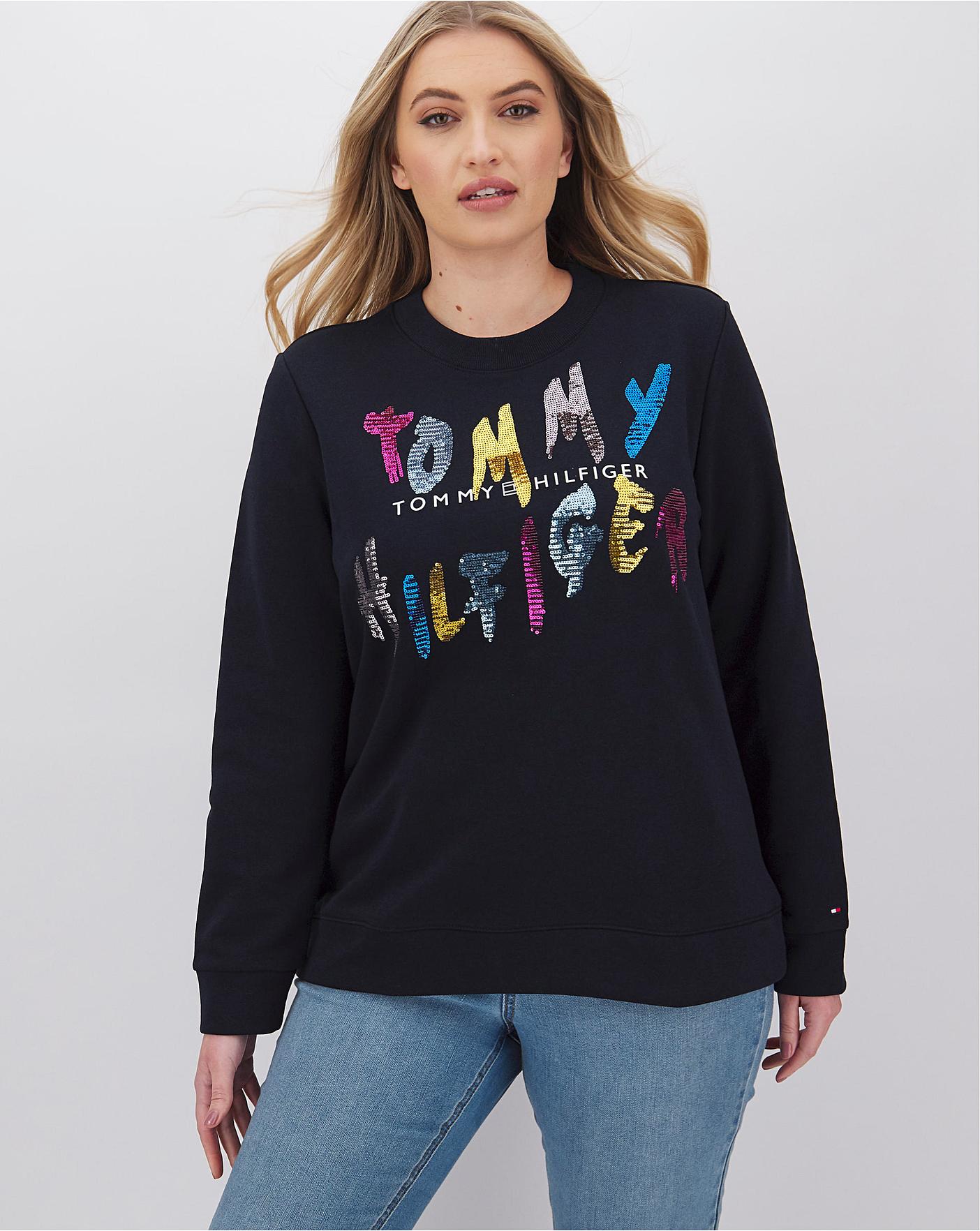 tommy jeans have a nice day sweatshirt