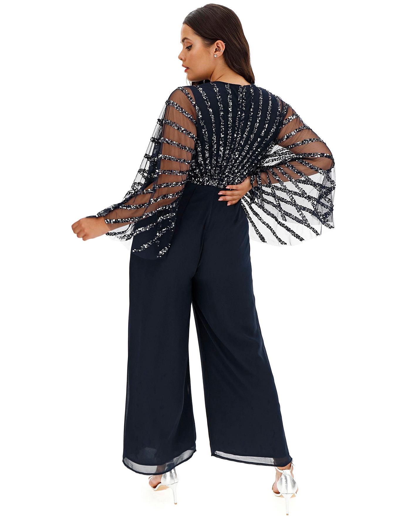 maya cape jumpsuit