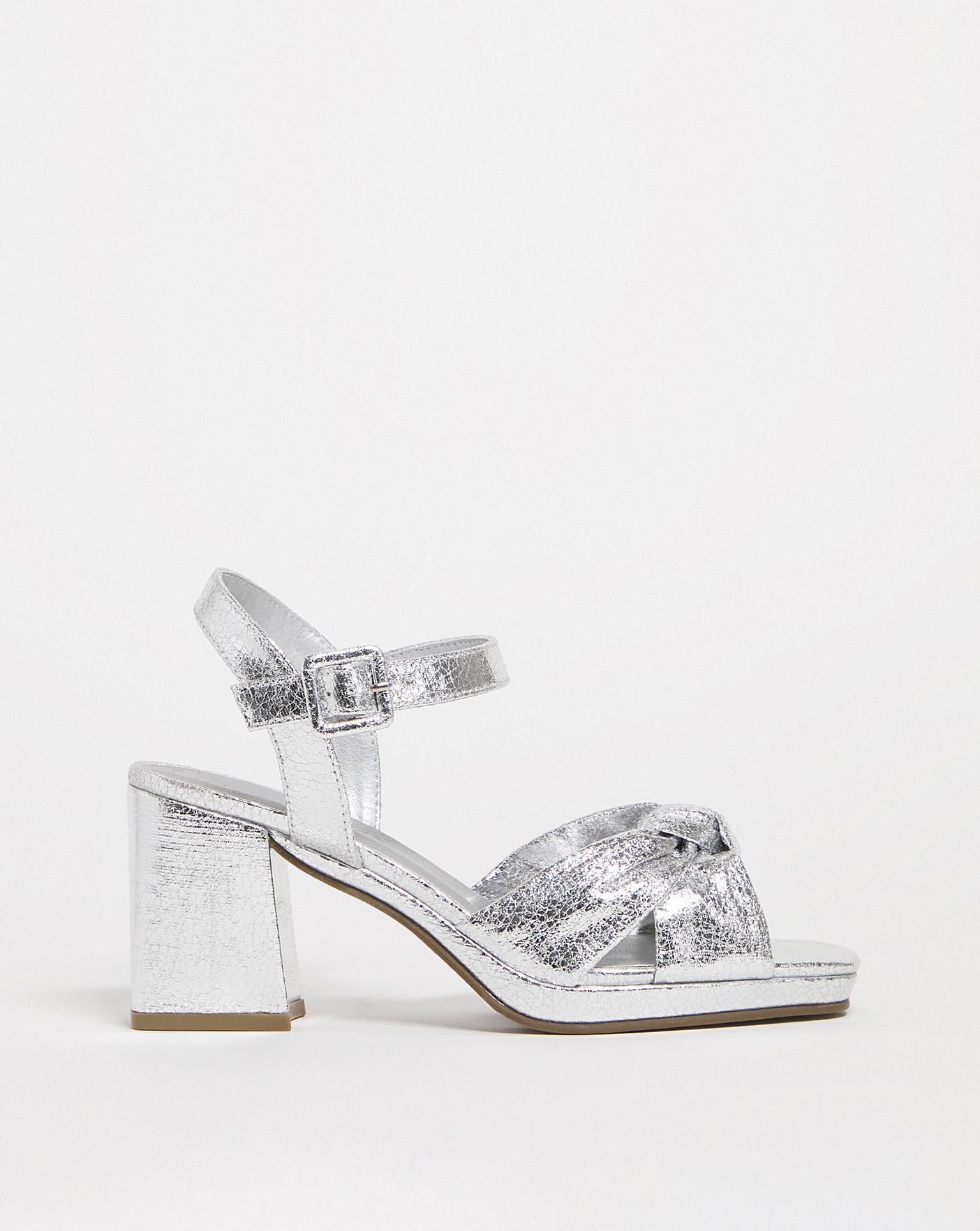 Jd williams silver store sandals