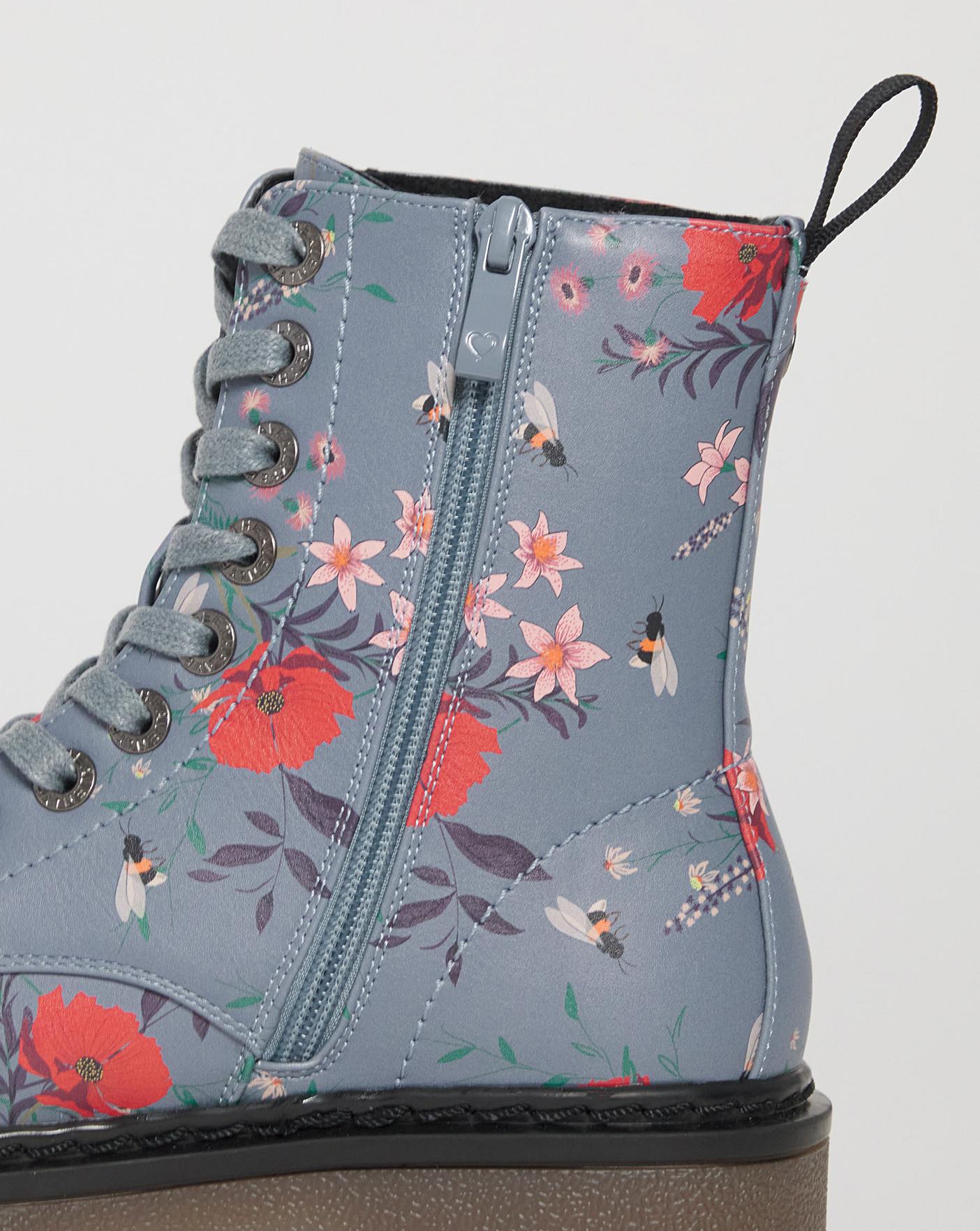 Heavenly Feet Justina Ankle Boot E Fit Premier Man