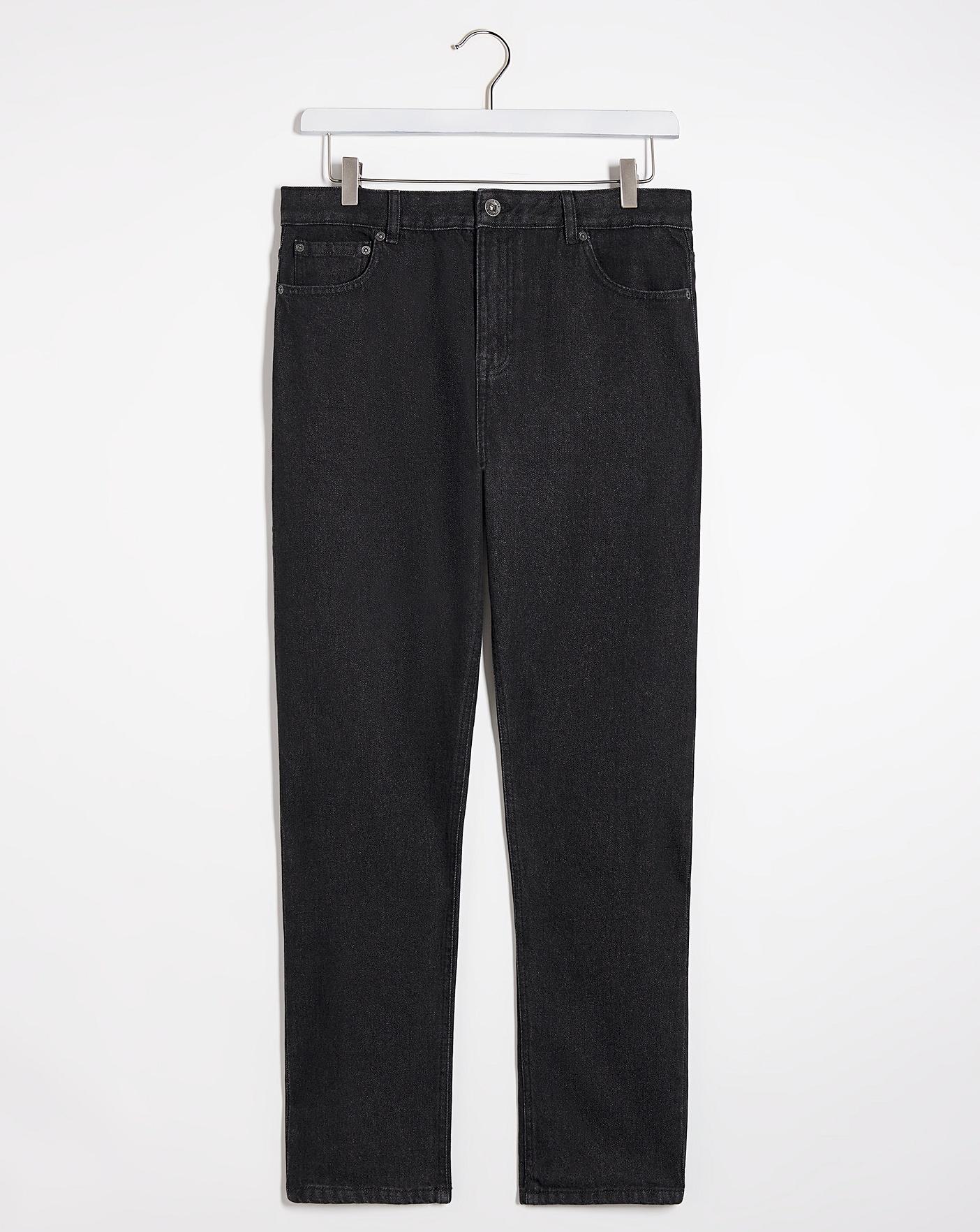 Straight Fit Rigid Jeans | J D Williams