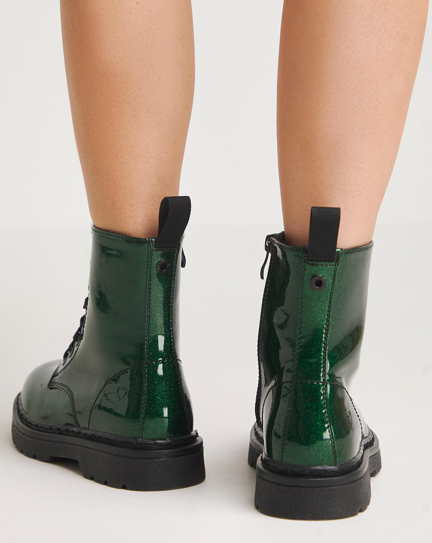 Heavenly Feet Lace Up Boot EEE Fit Fashion World