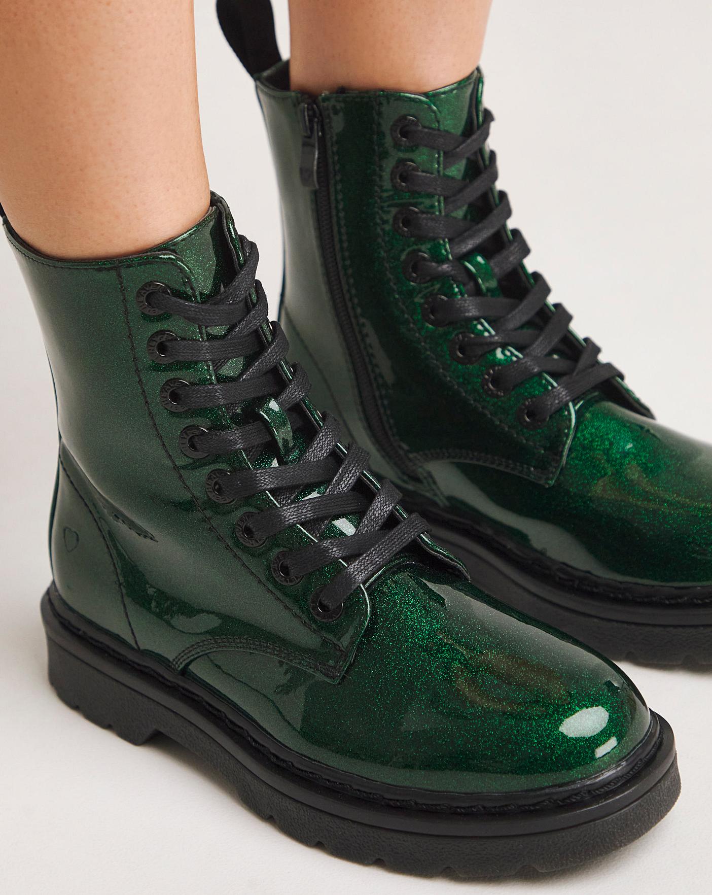 Heavenly Feet Lace Up Boot EEE Fit Fashion World