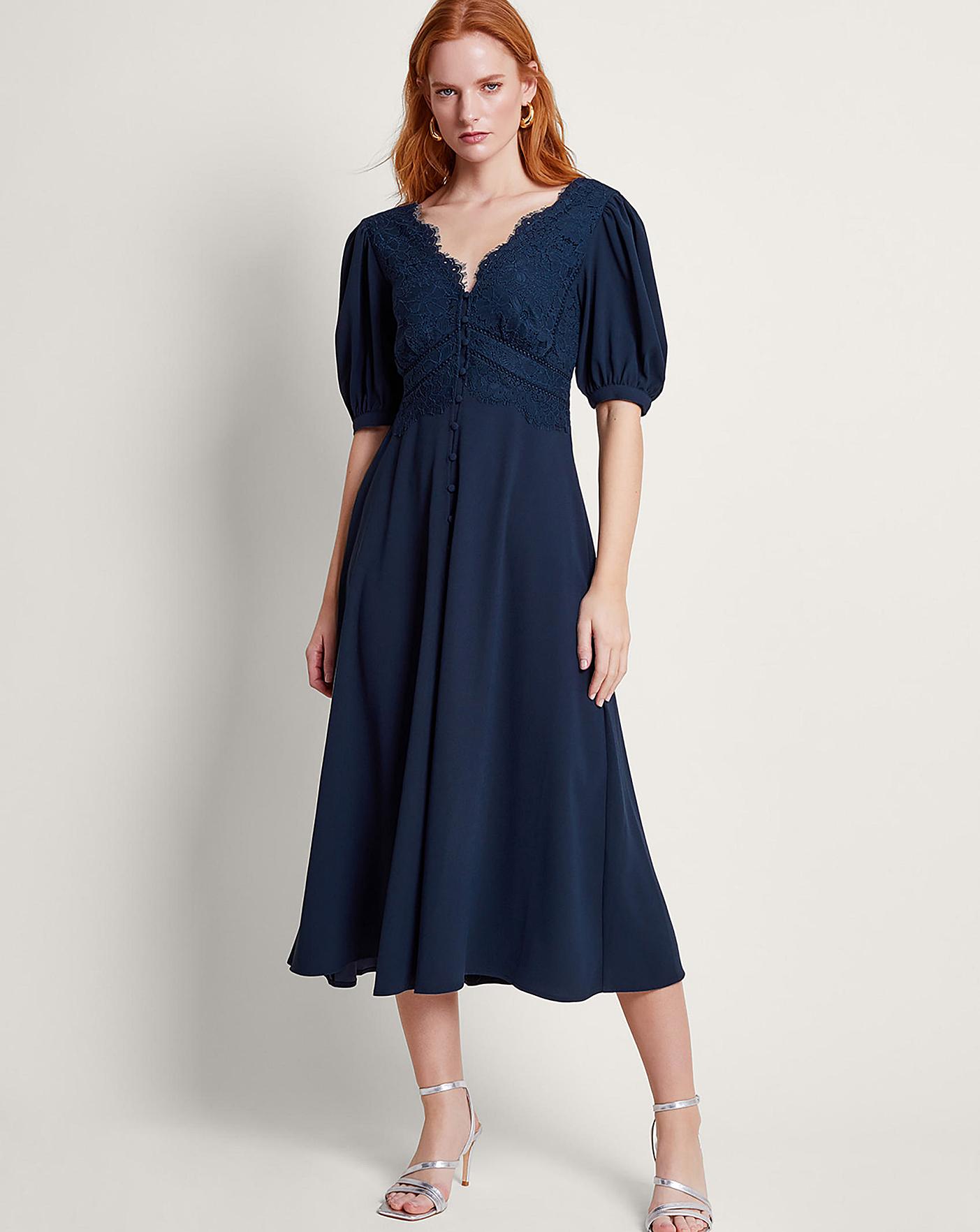 Monsoon Nancy Lace Tea Dress | J D Williams