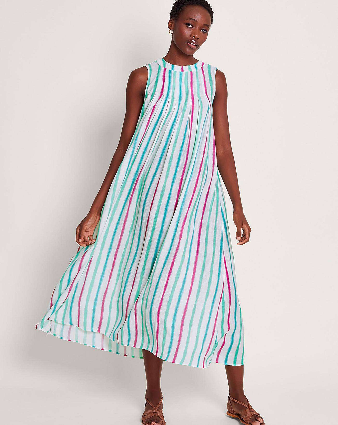 Monsoon Sally Stripe Dress | Marisota