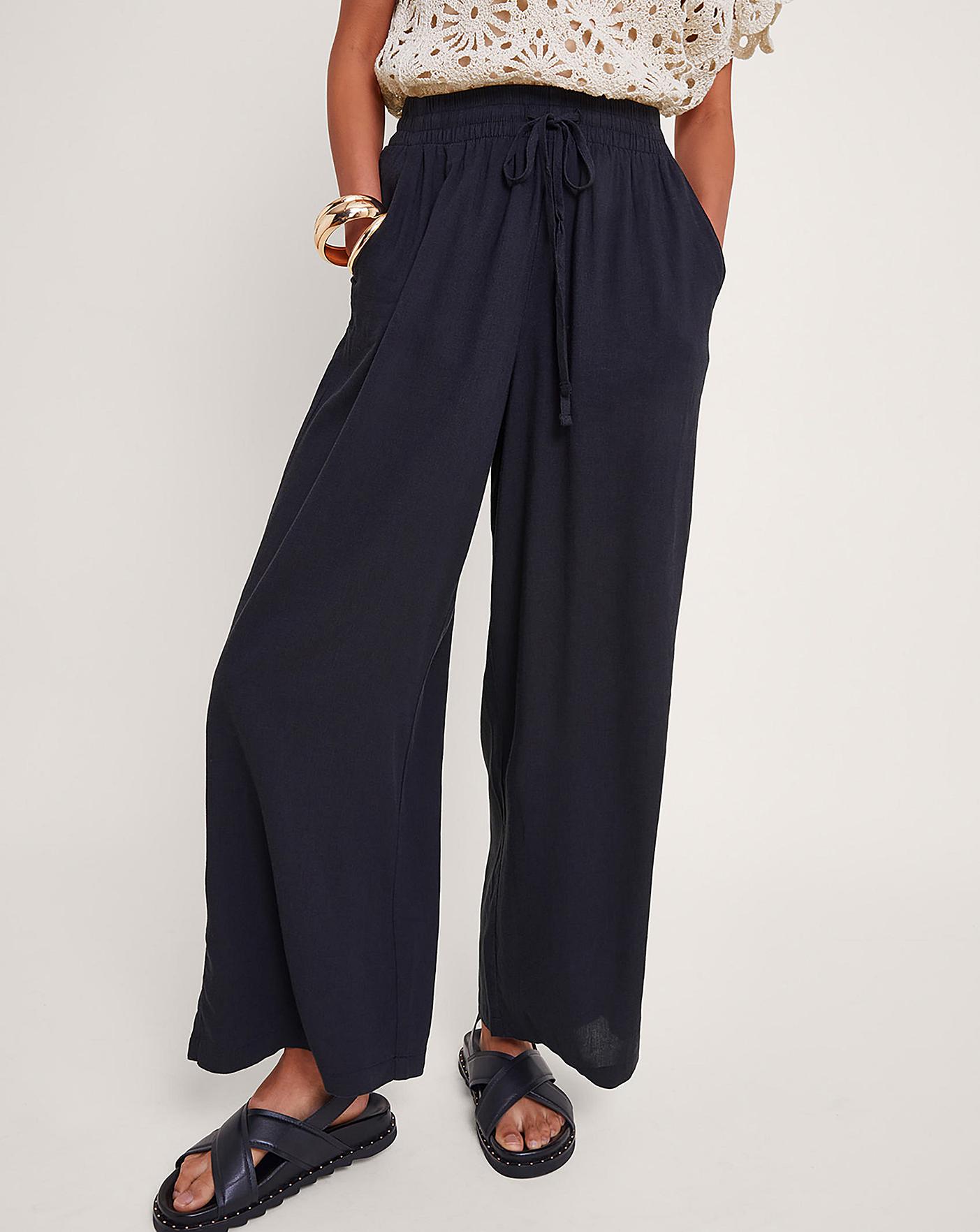 Monsoon Lana Wide Leg Trousers | Marisota