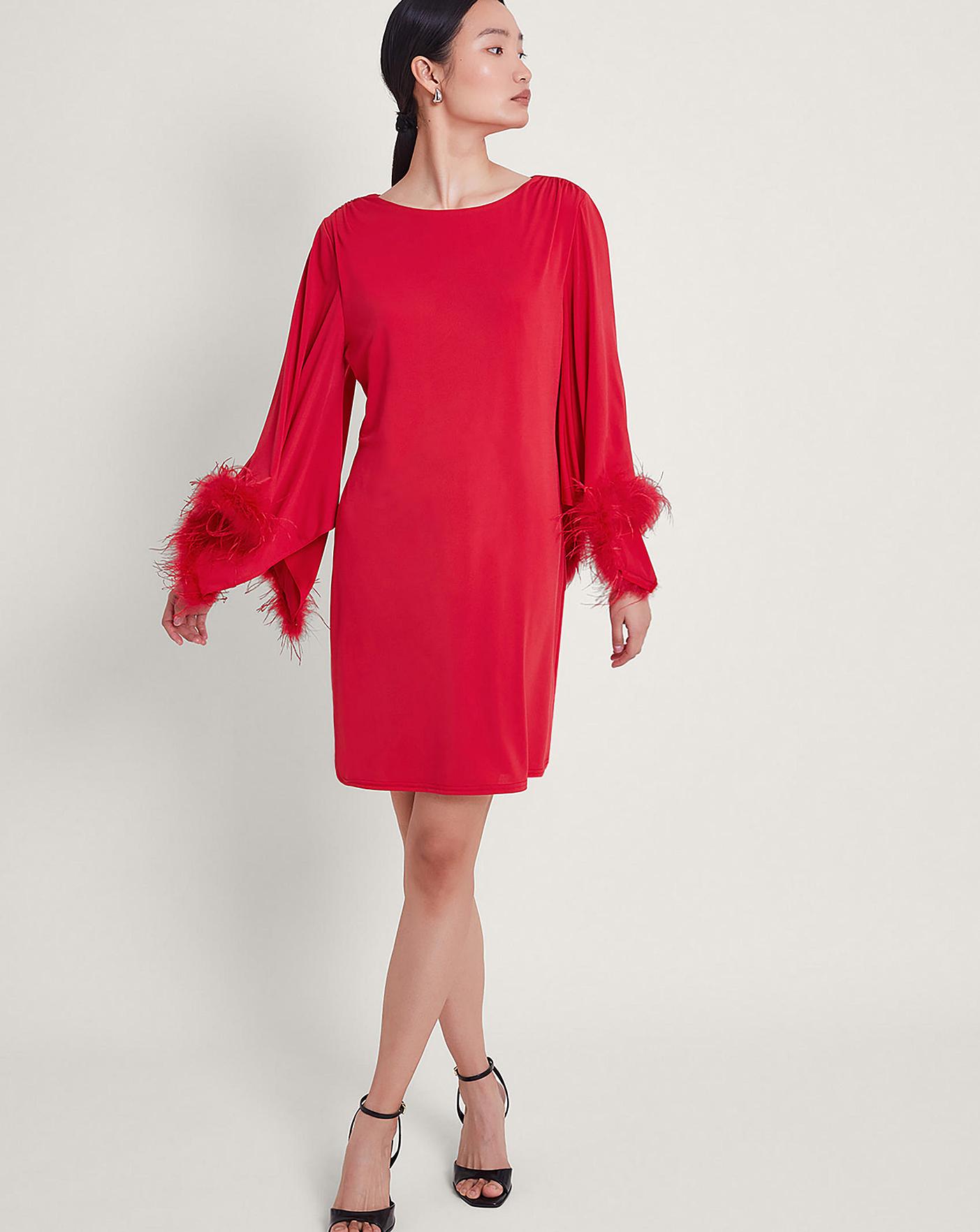 Monsoon Fi Feather Tunic Dress | J D Williams