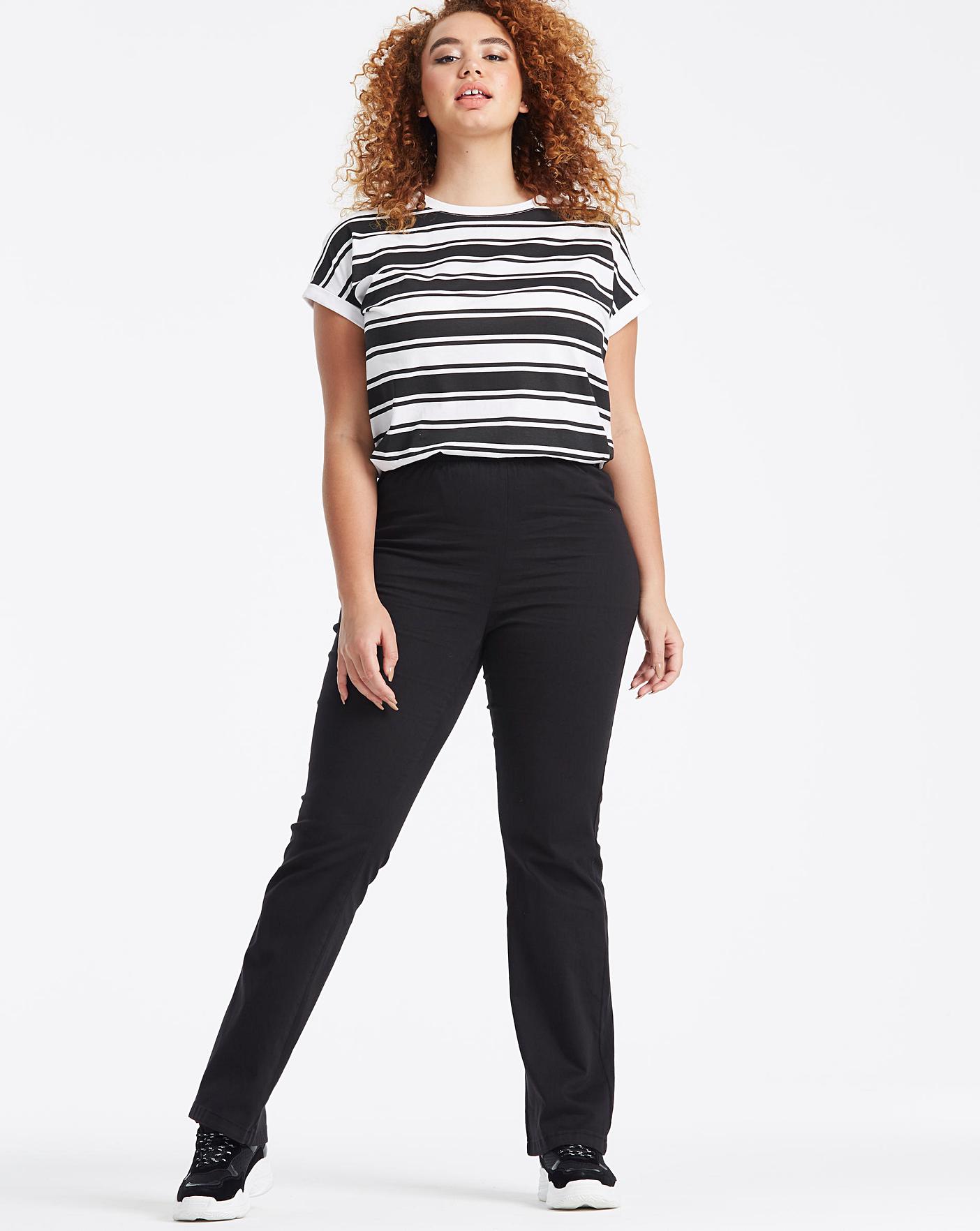 Pull-On Bootcut Jeggings | Simply Be