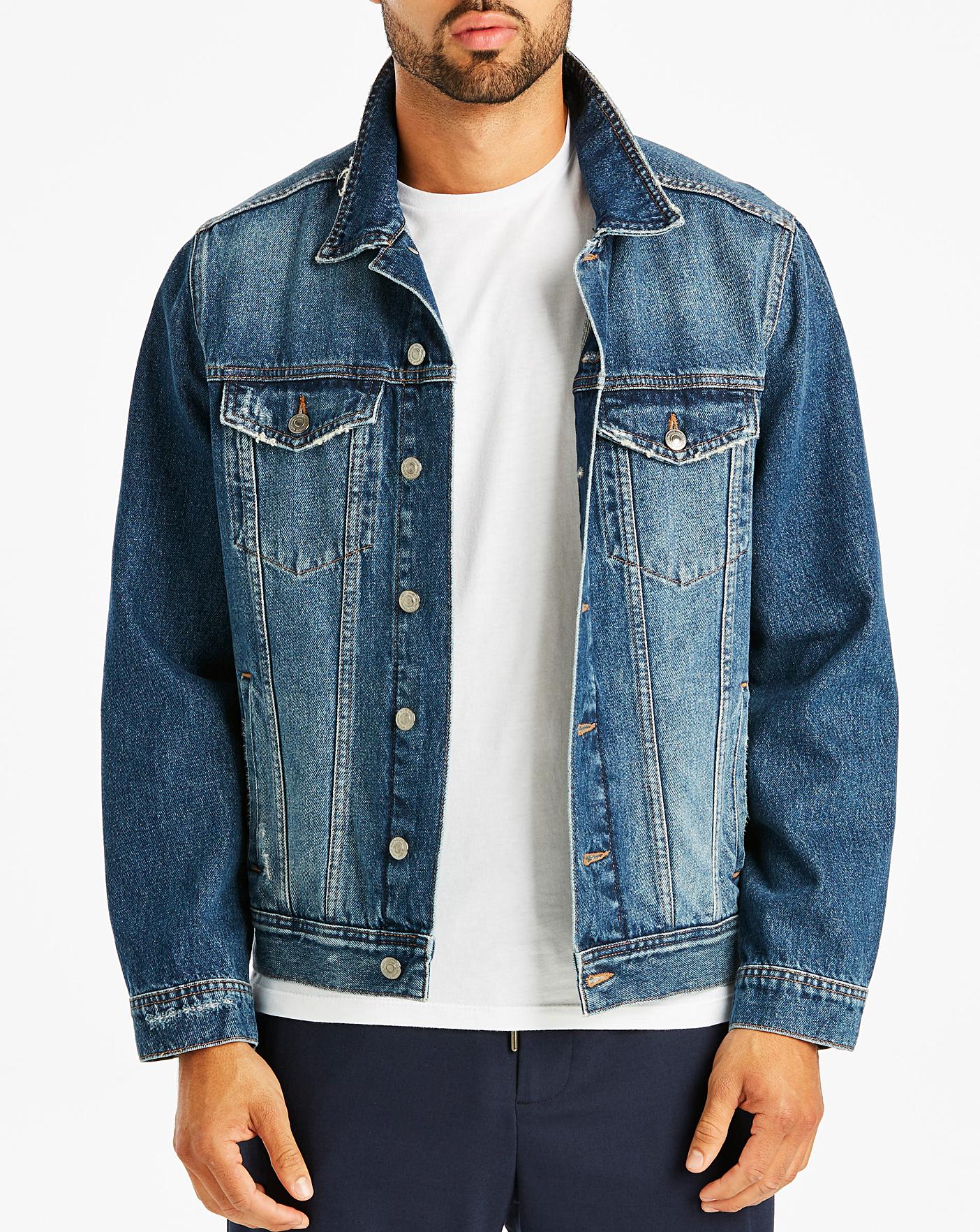 Jacamo Denim Jacket Regular | Jacamo