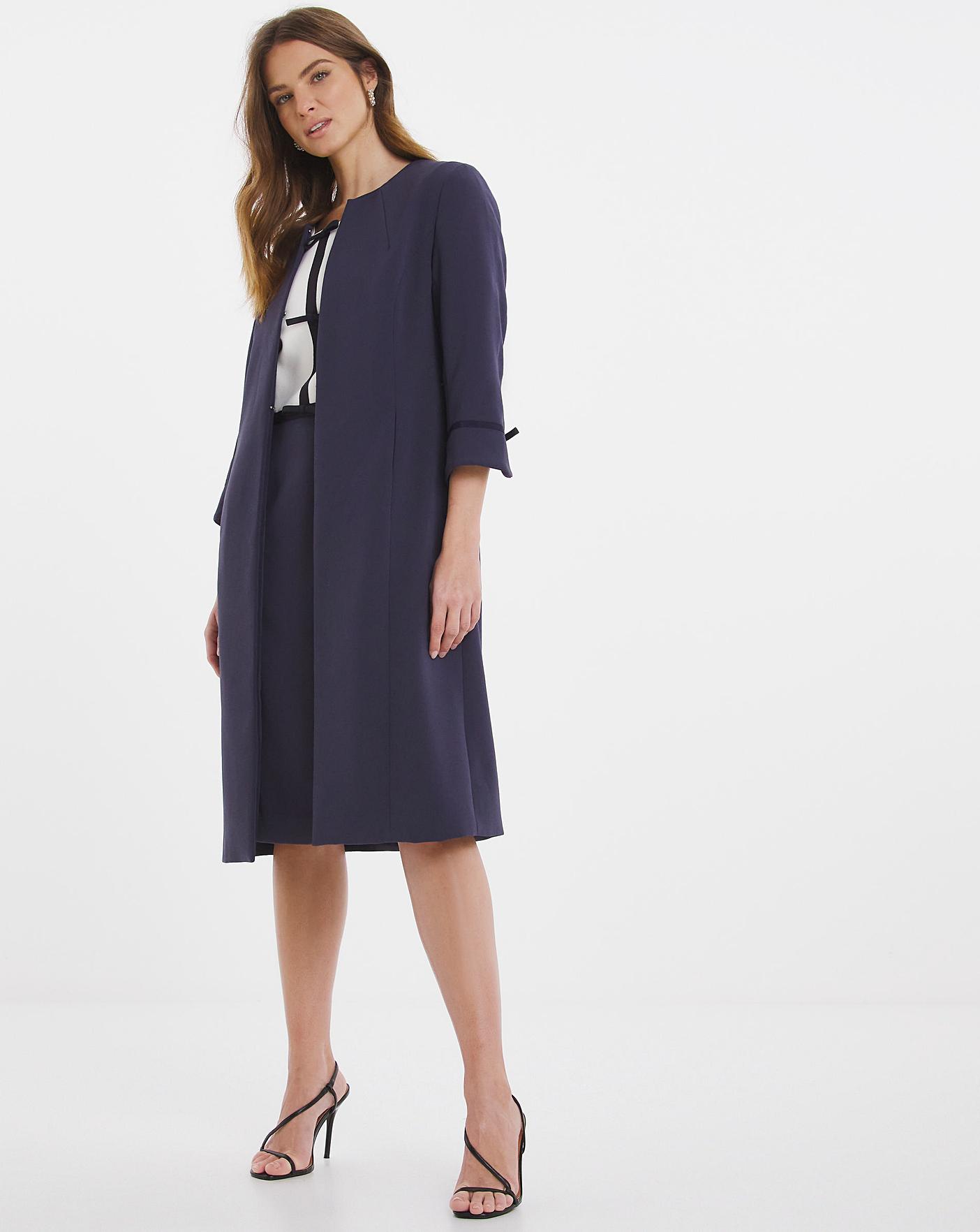 Longline tailored jacket best sale