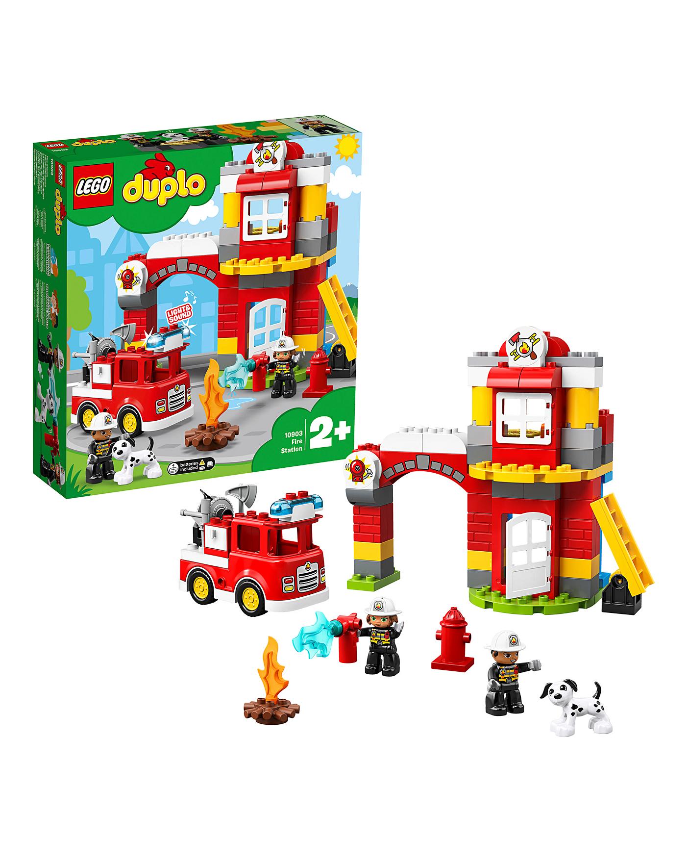 toddler fire station playset