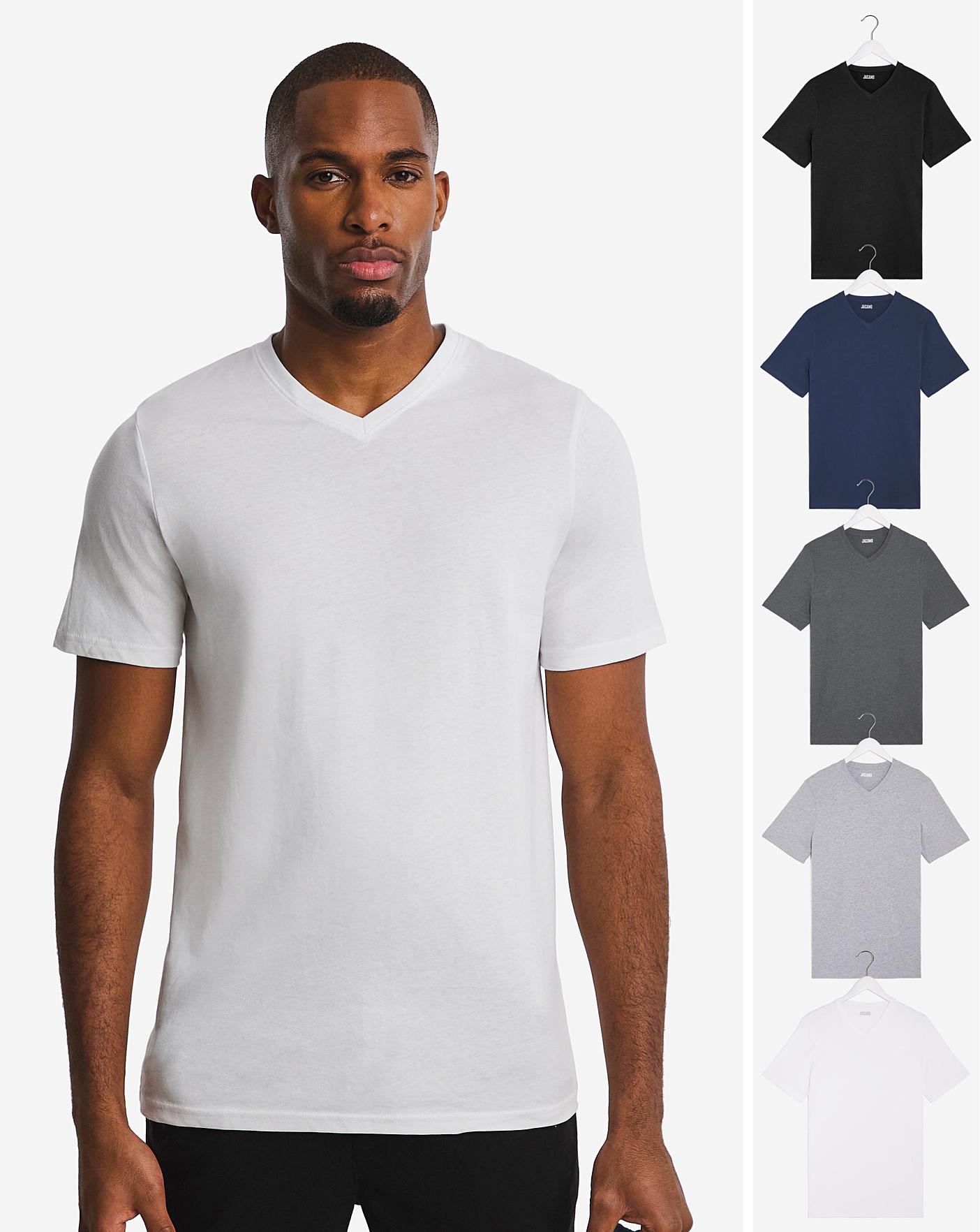 polyester v neck shirts