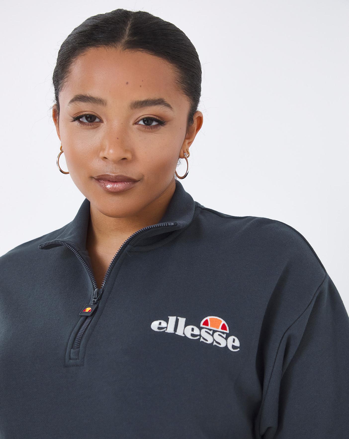 ellesse Noviano Funnel Neck Top Simply Be