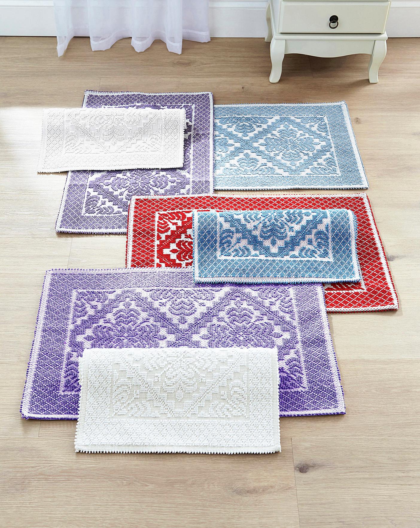 100 COTTON MACHINE WASHABLE RUG House of Bath