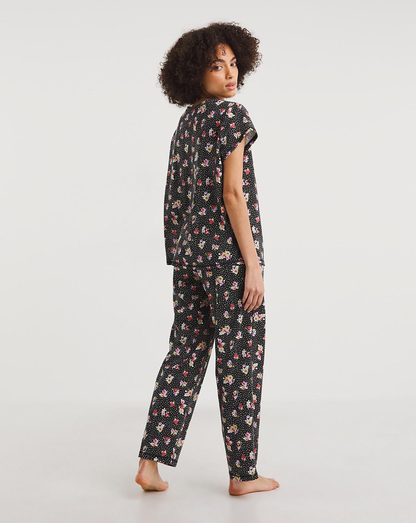 Joe Browns Floral Spot Pyjamas In A Bag