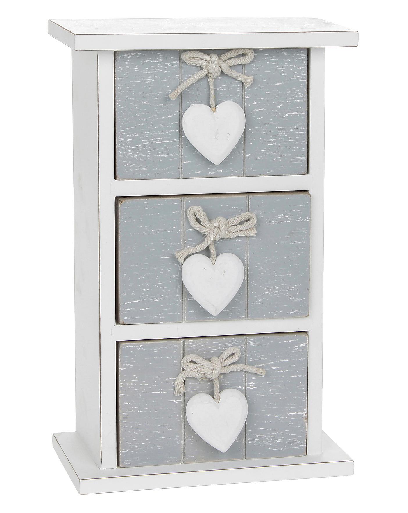Provence Grey 3 Drawer Mini Chest Ambrose Wilson