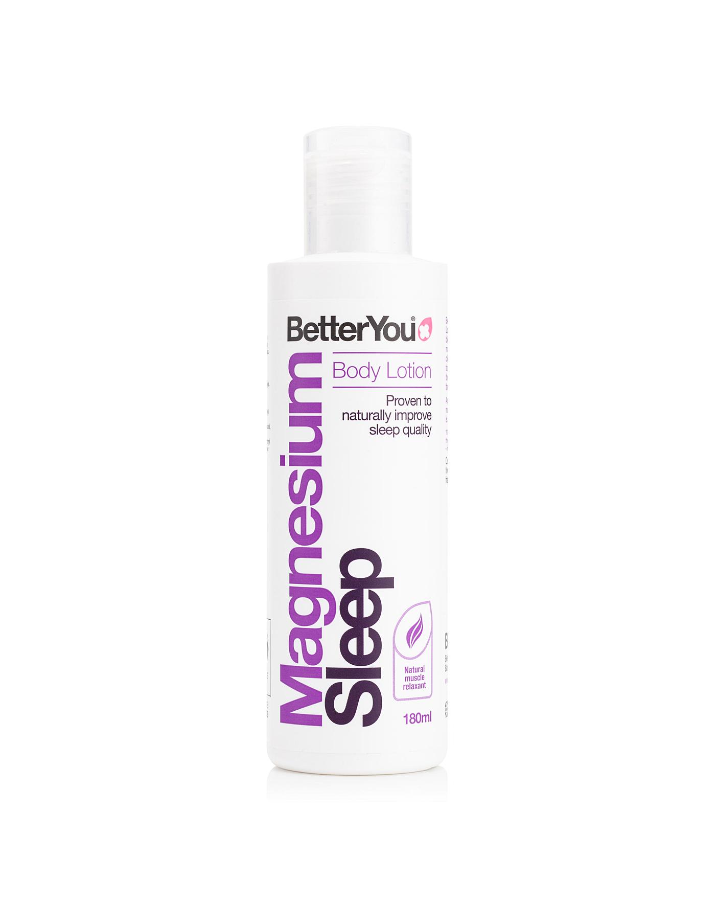 BetterYou Magnesium Sleep Body Lotion J D Williams