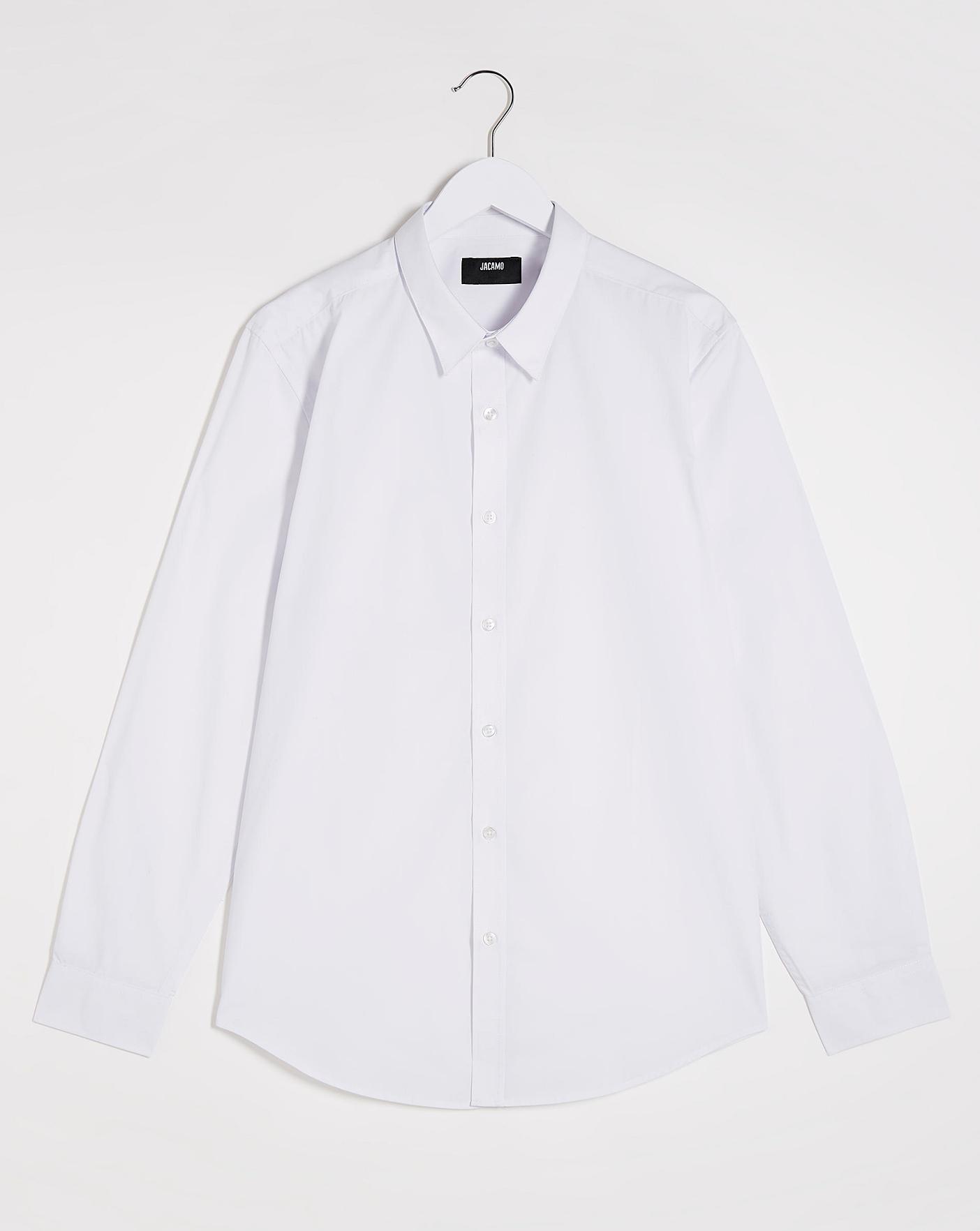 Long shop white shirt