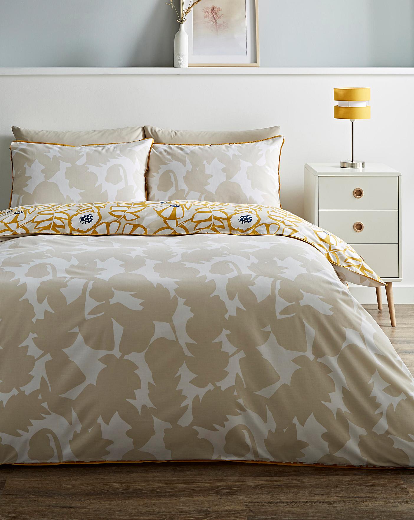 Phoebe Mustard Duvet  Set Oxendales