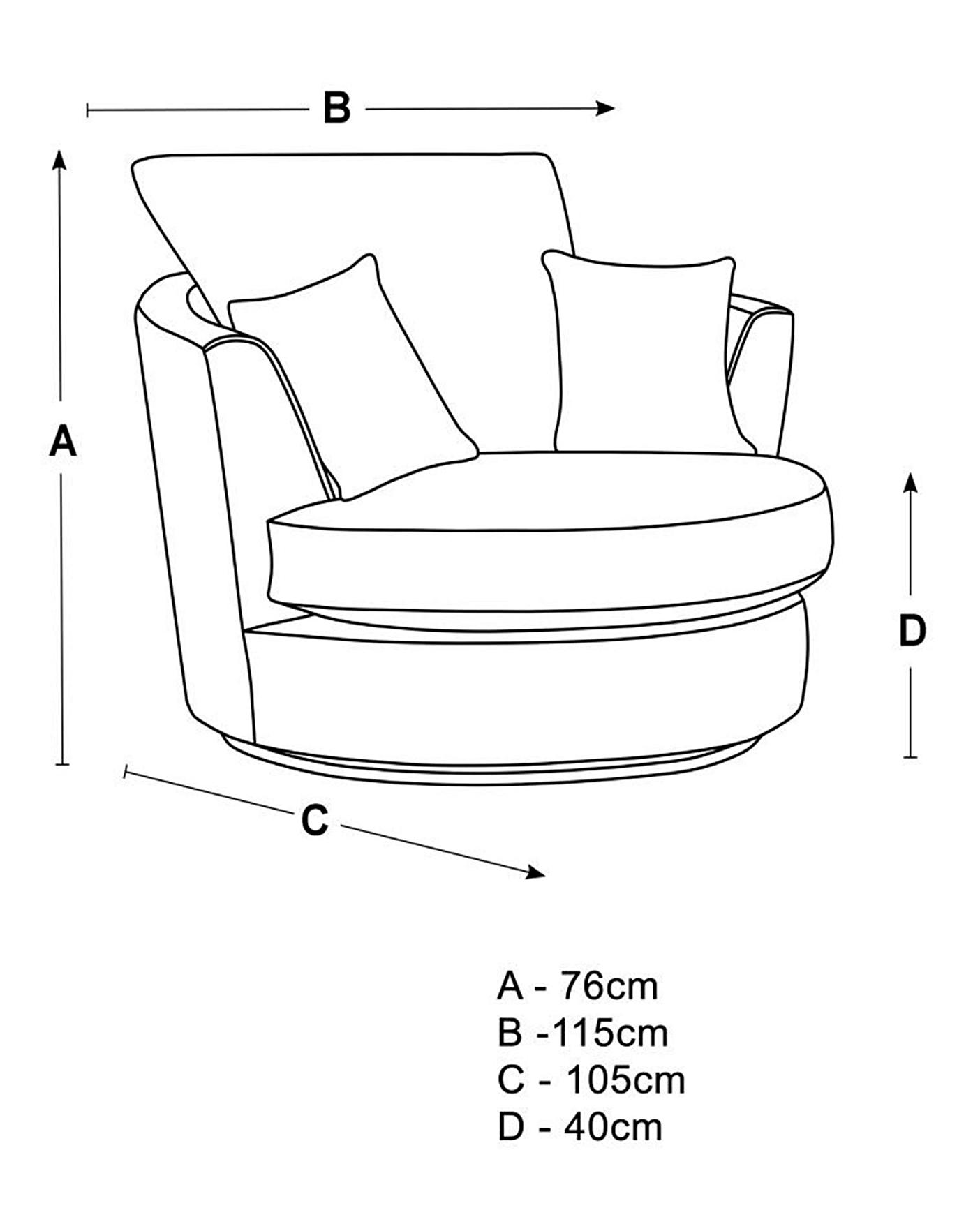 Ferguson Swivel Chair Premier Man