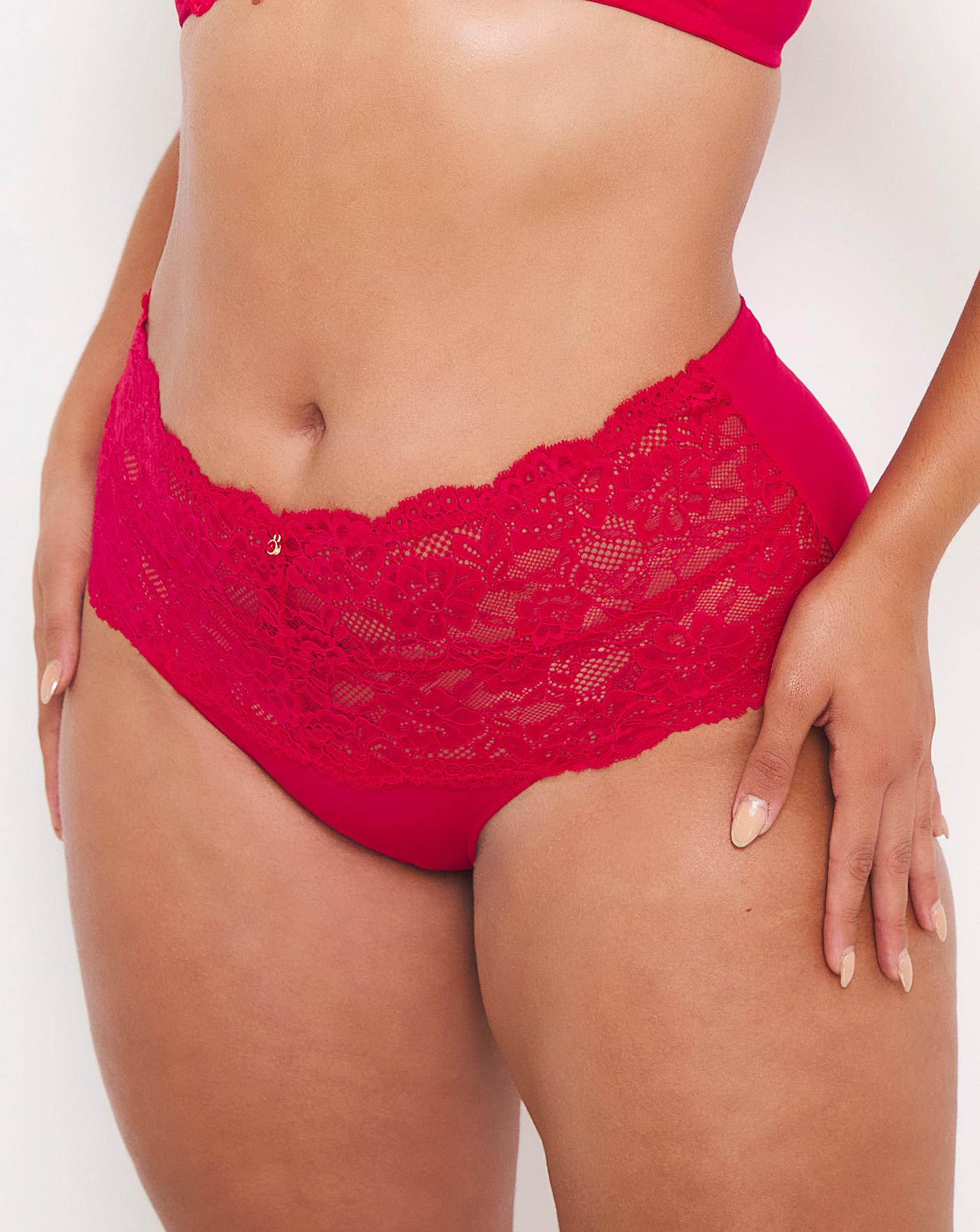 Ann Summers Sexy Lace Planet Brazilian Red