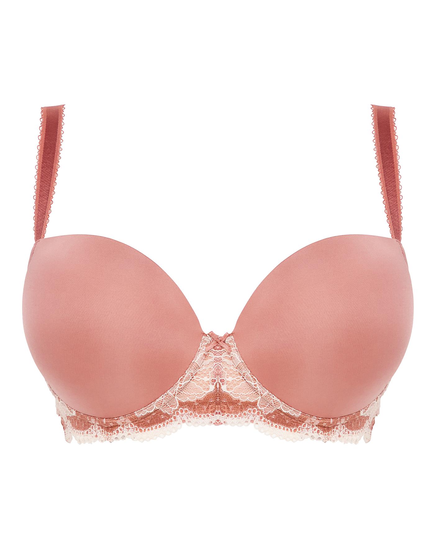 Panache Clara Molded Sweetheart Bra in Sienna