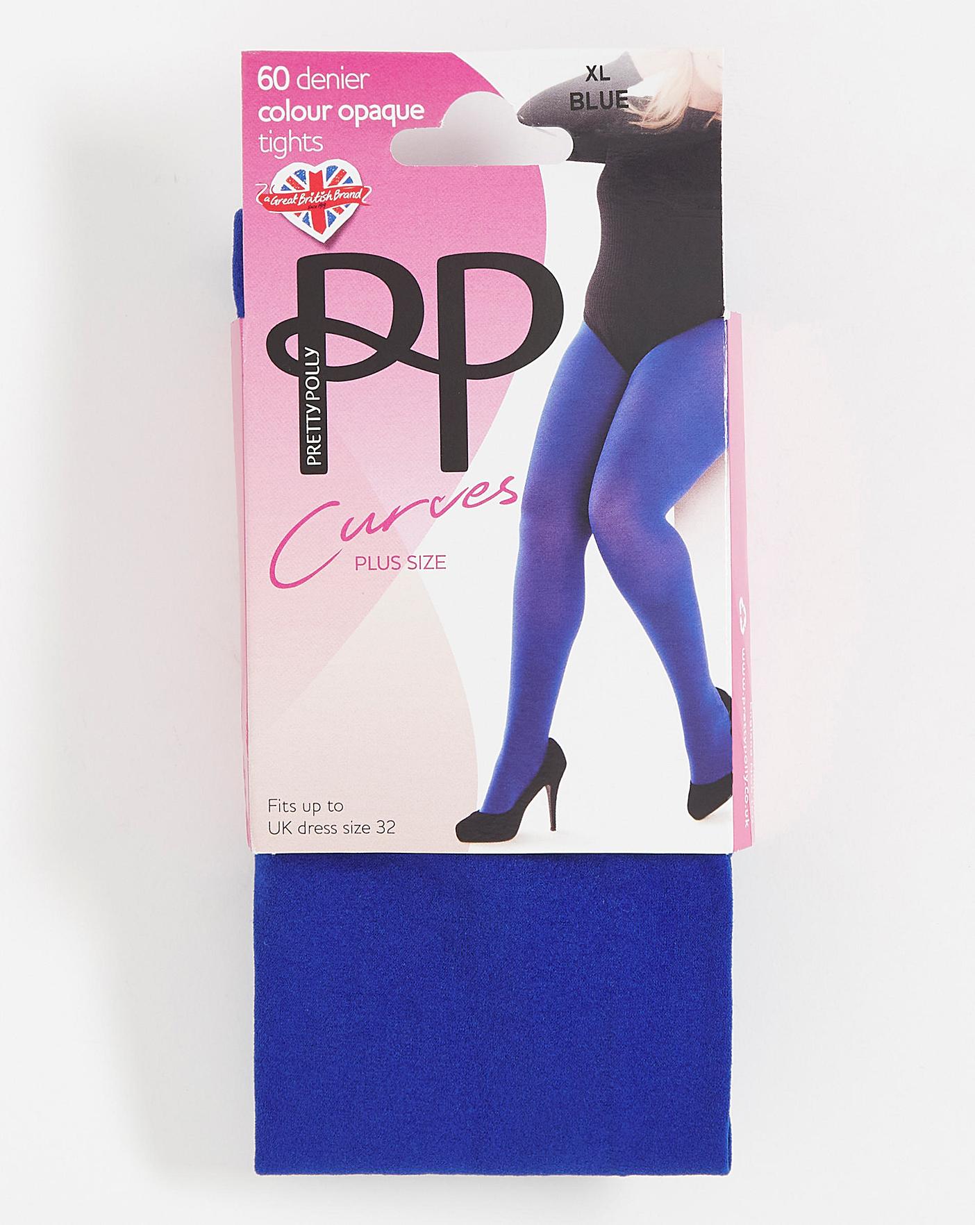 Opaque Tights - Royal Blue