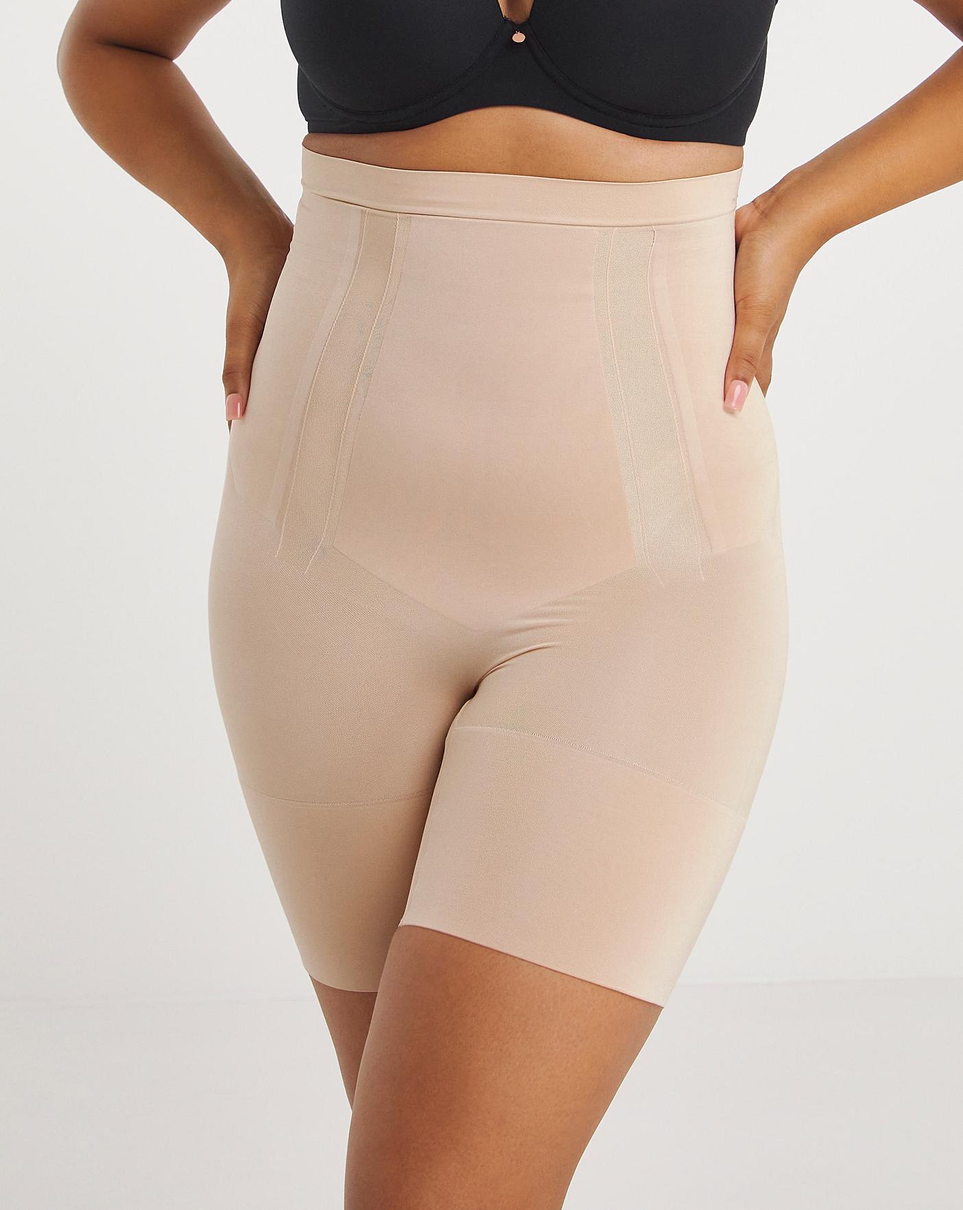 Spanx Oncore Firm Control High-waist Thigh Shaper In Soft Nude