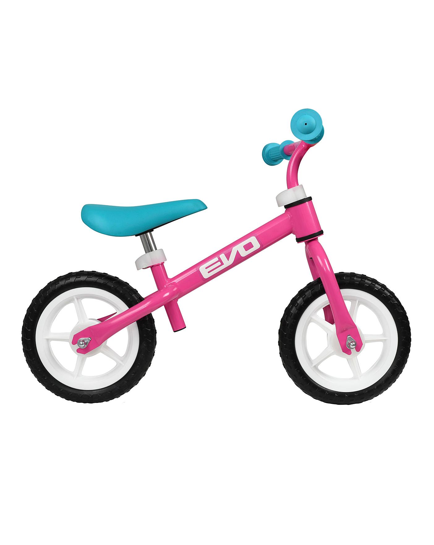 pink balance bike