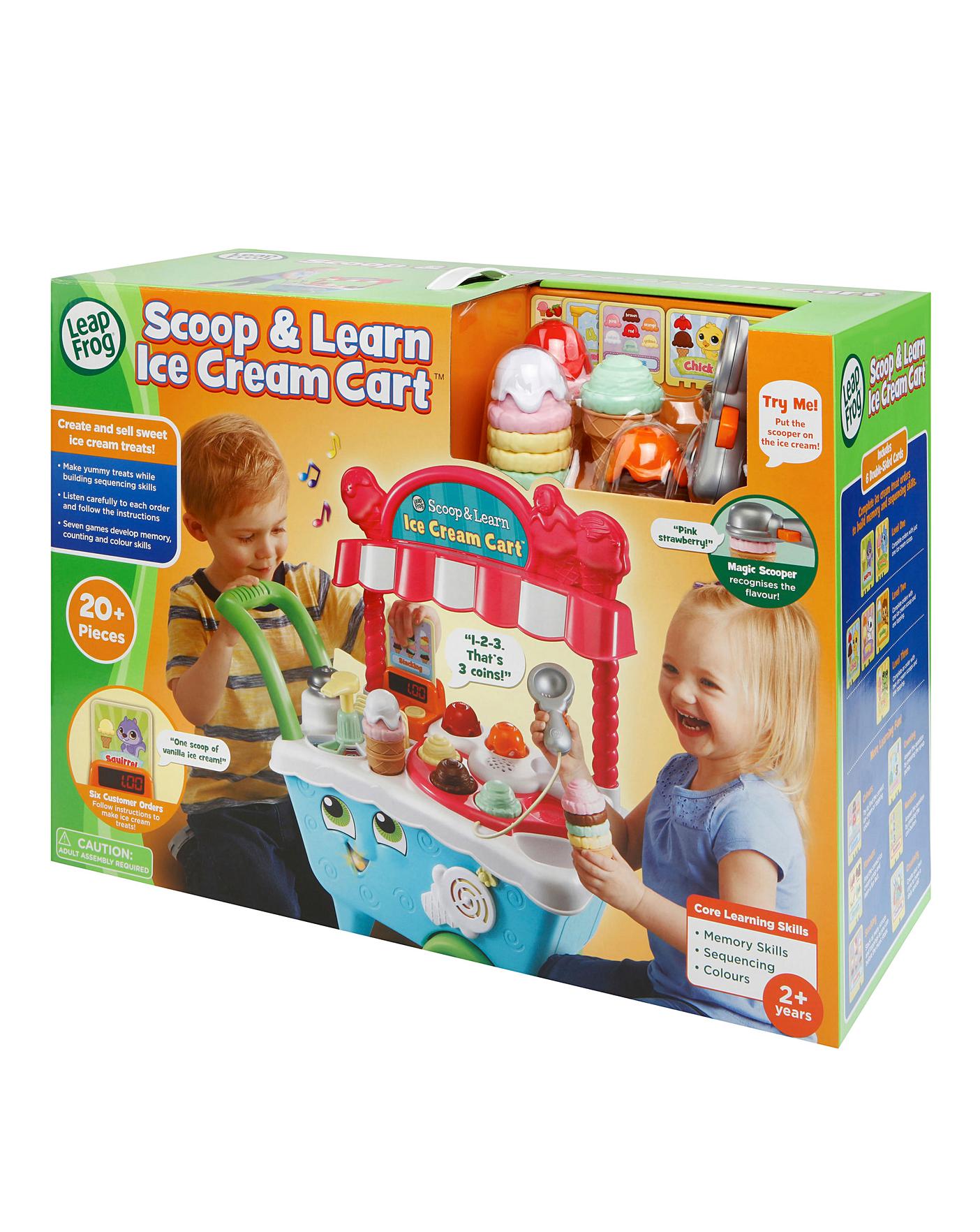 leap and learn ice cream cart