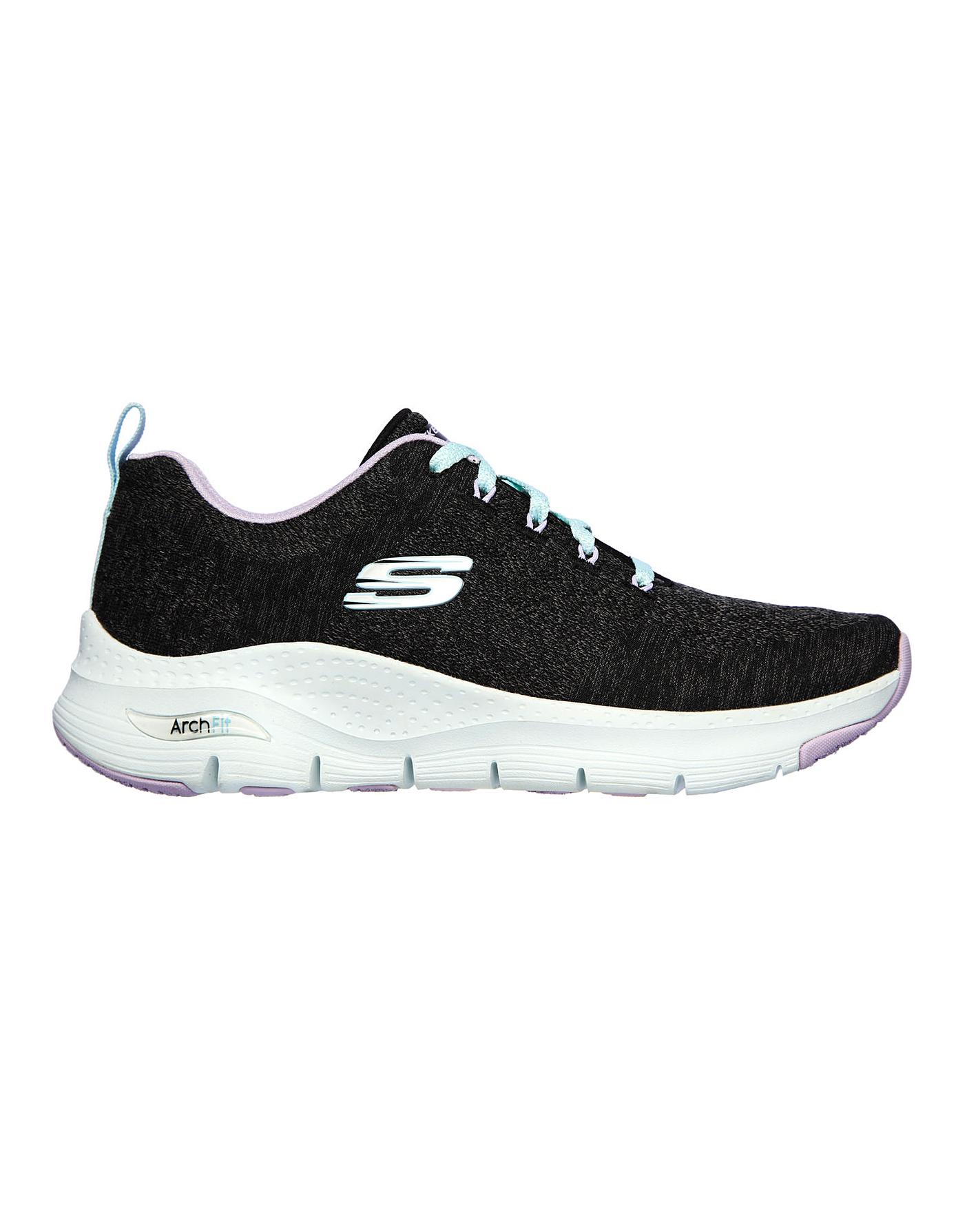 Skechers Arch Fit Comfy Wave Trainers 