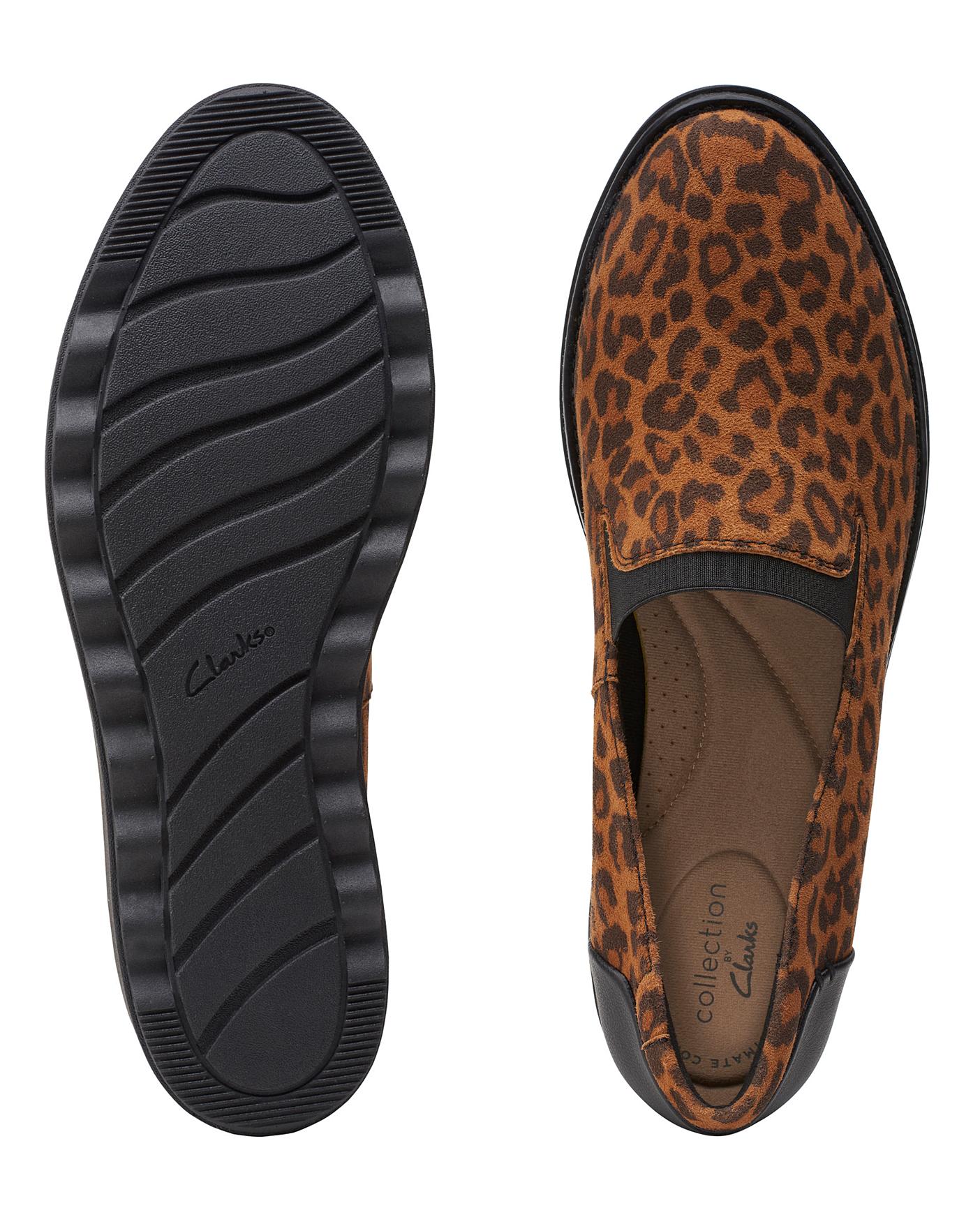 Clarks sharon sale dolly leopard