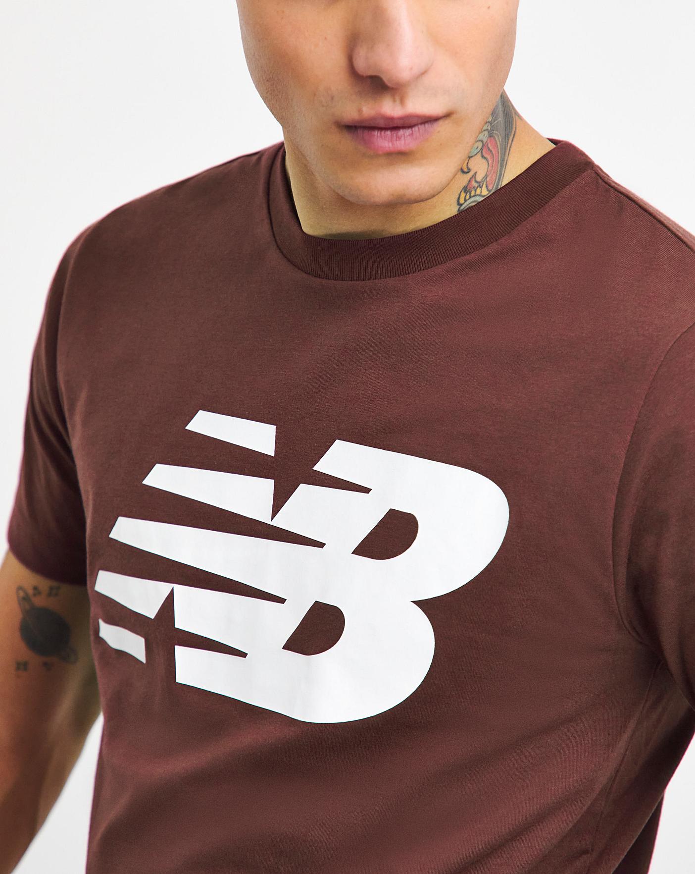 Burgundy new balance shirt online