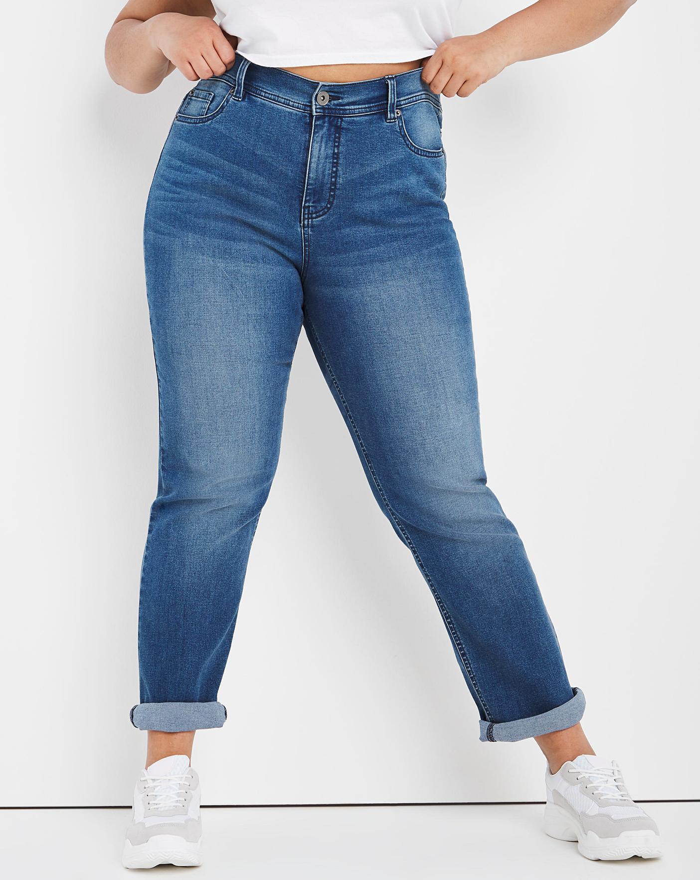 Buy Green Vintage Straight Leg Jeans - 24L, Jeans