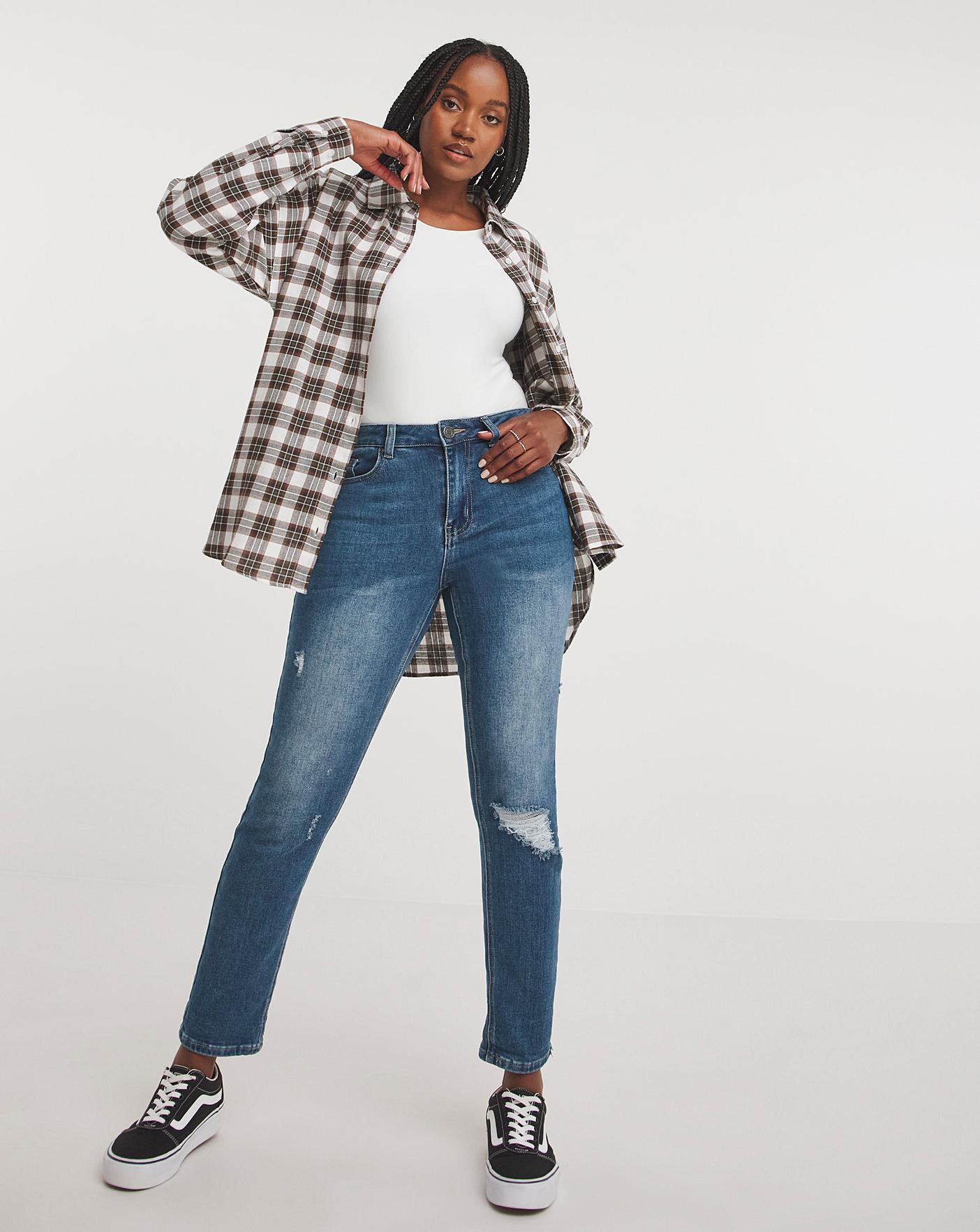 HOW TO STYLE Mom Jeans, Boyfriend Jeans, Baggy Jeans - Simply by