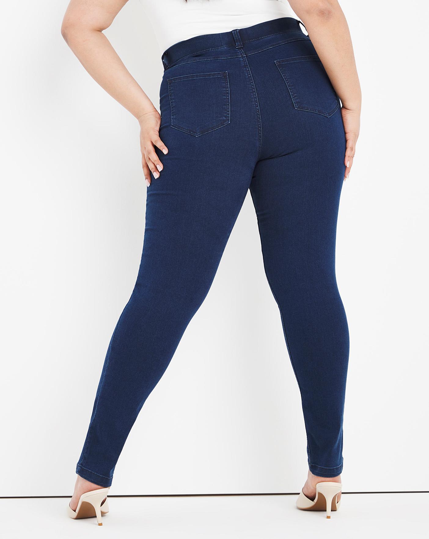 Bella Indigo Pull On Slim Leg Jeggings 