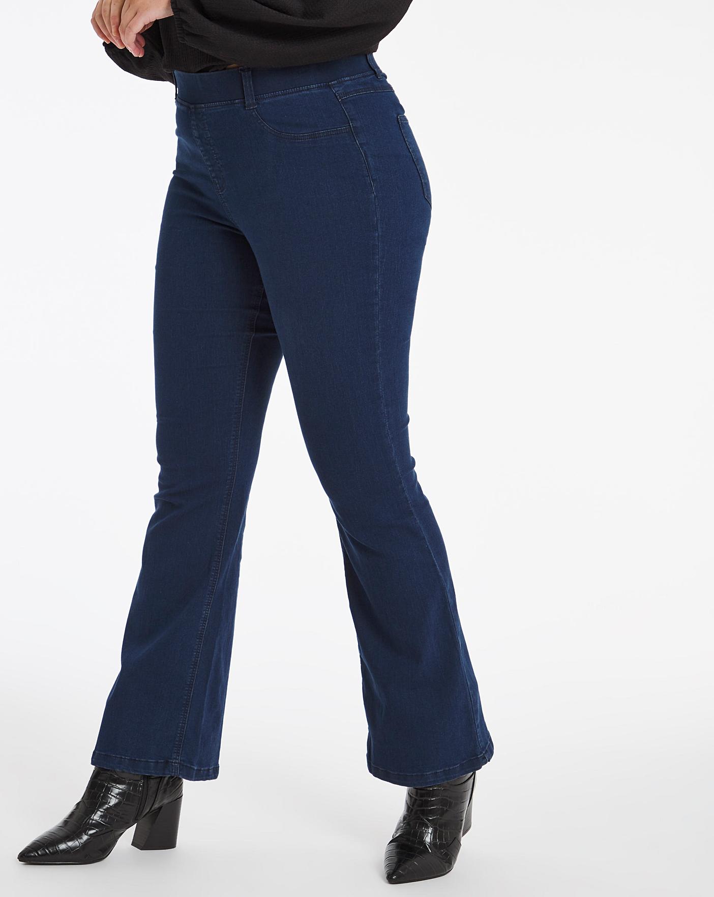 Erin Indigo Pull On Bootcut Jeggings 