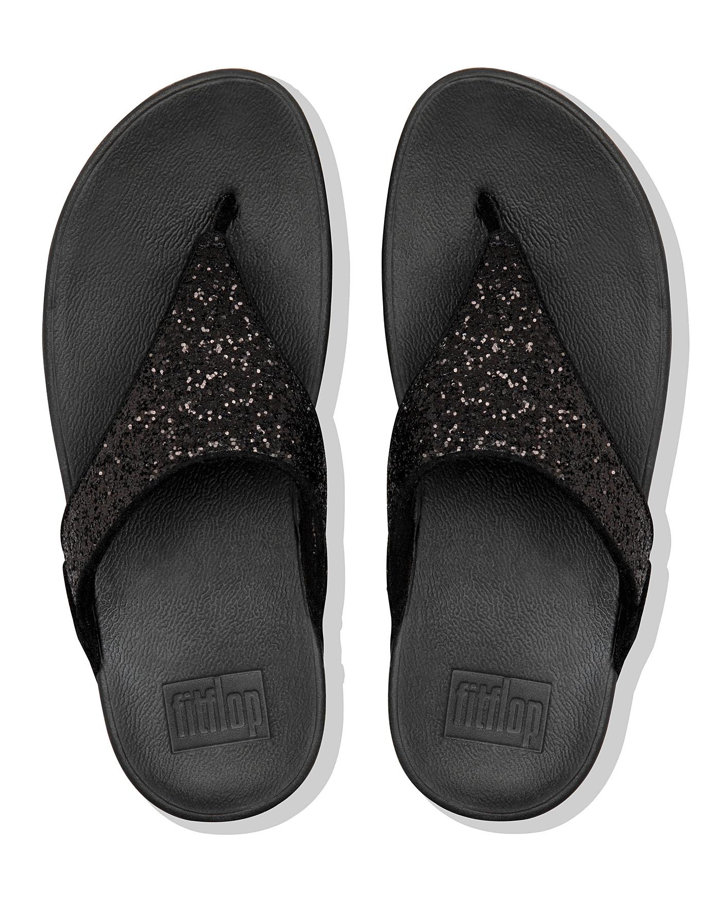 Fitflop Glitter Toe Post Sandals D Fit