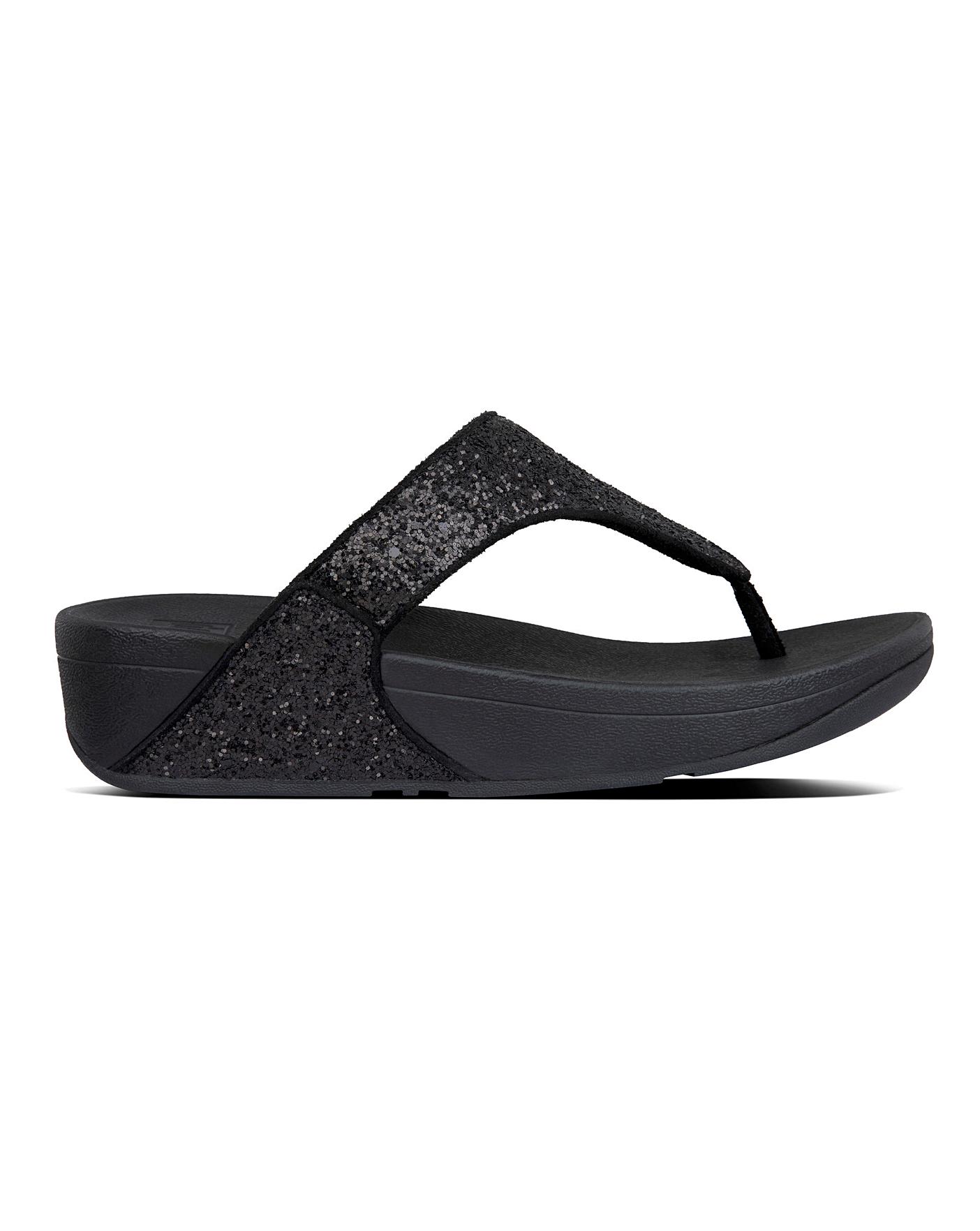 Fitflop Glitter Toe Post Sandals D Fit