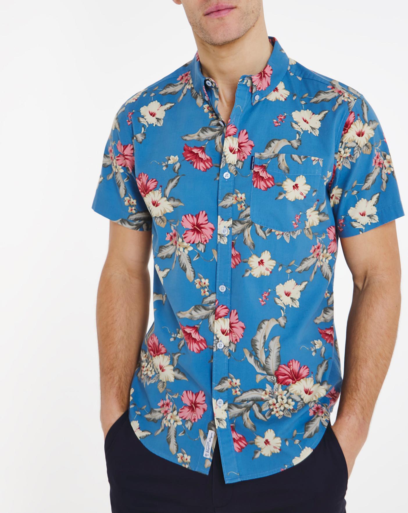 Original Penguin Floral Print Shirt 