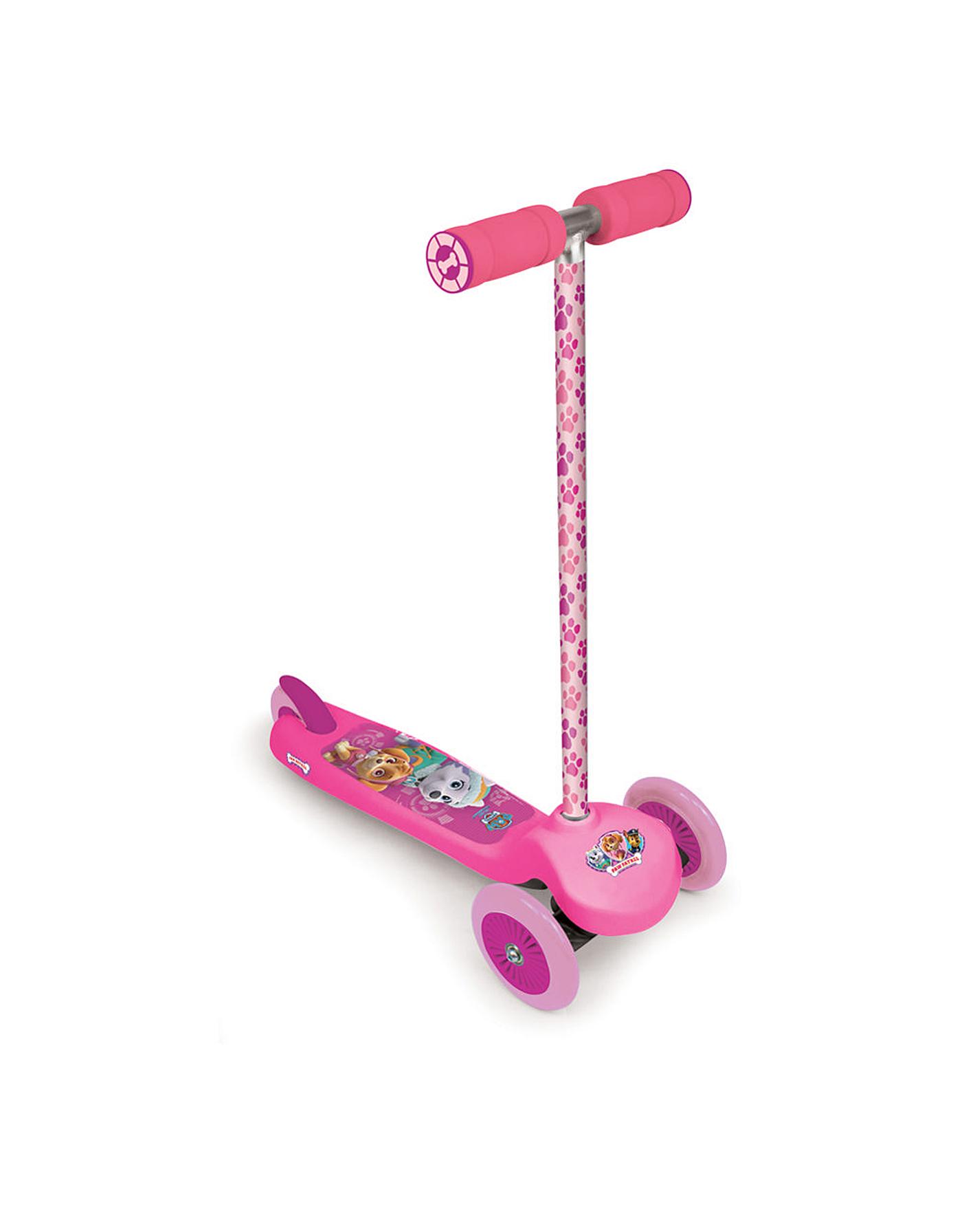 pink paw patrol scooter