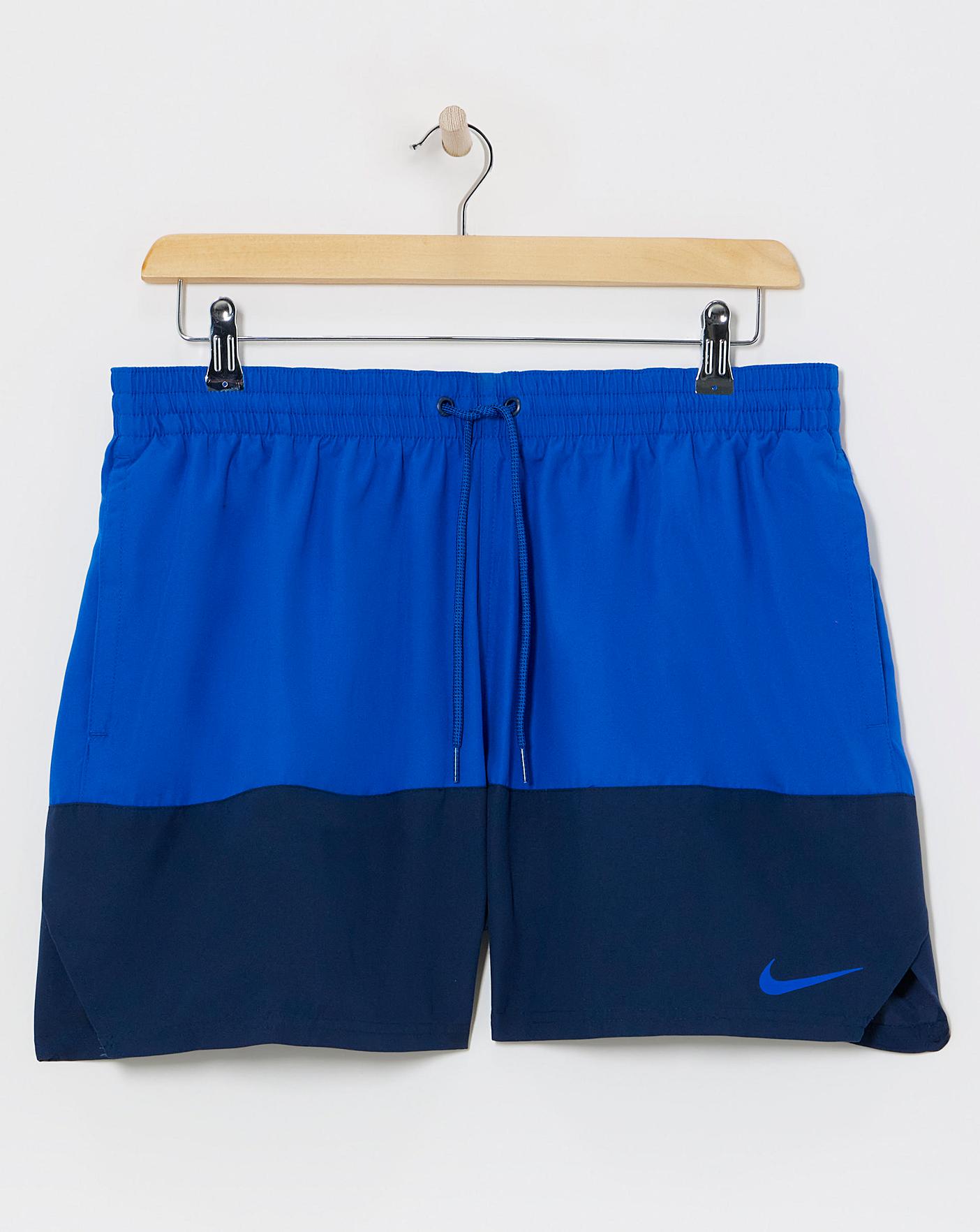 nike colour block shorts