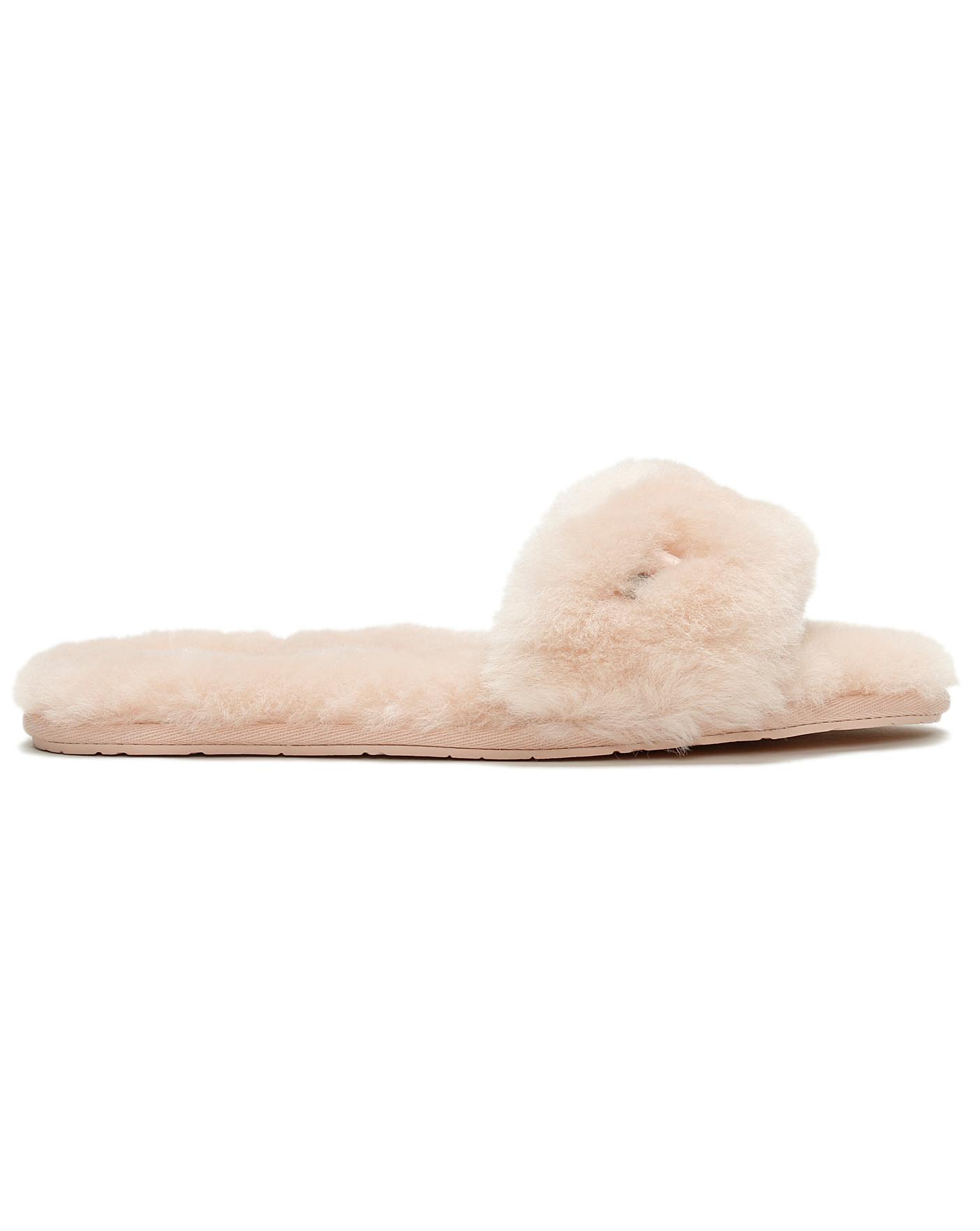 avenue collection sheepskin slippers